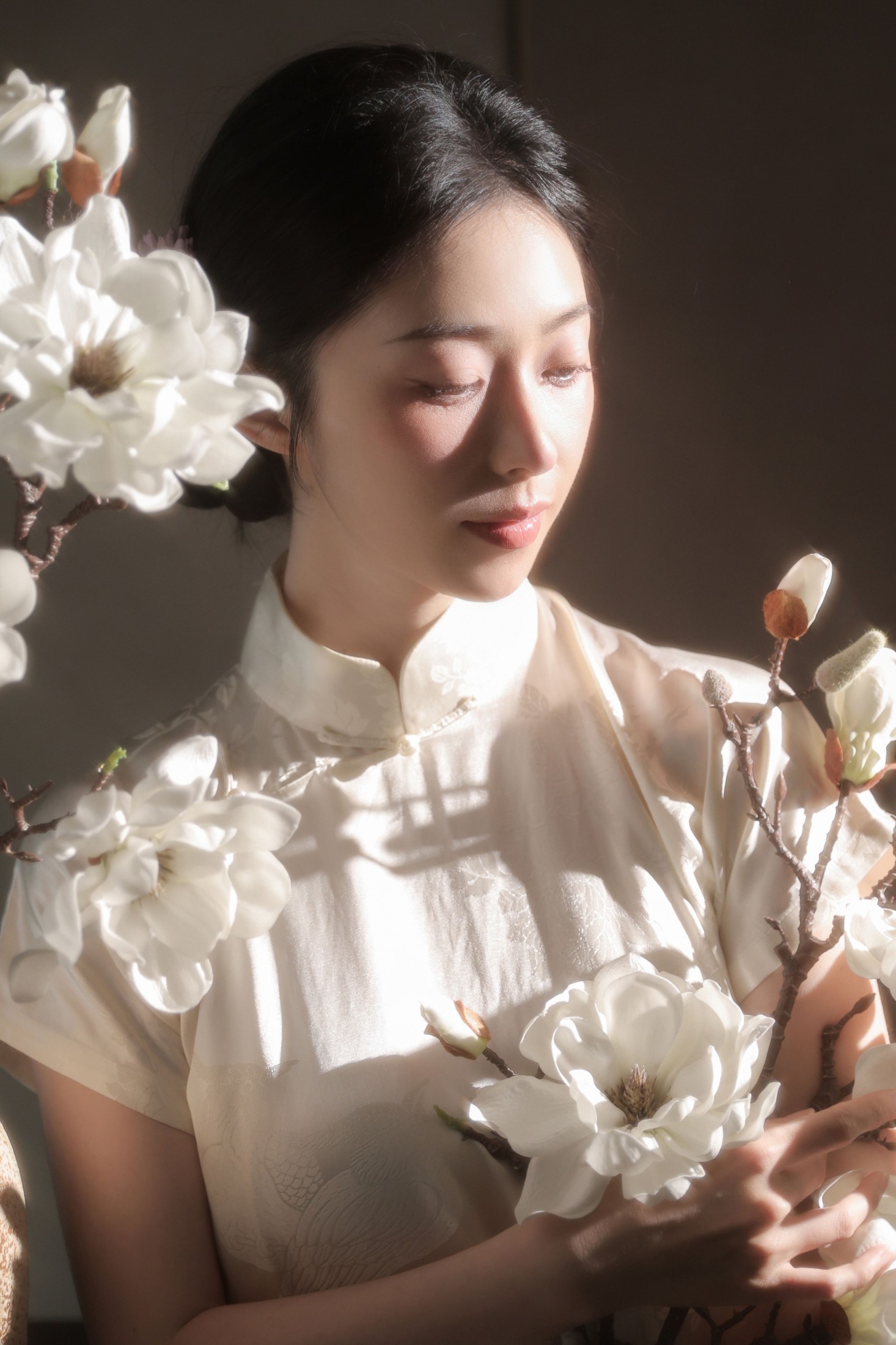 图片[5] - 粉面姑娘 - 《玉兰花开》[13P] - 机器猫次元 - 机器猫次元
