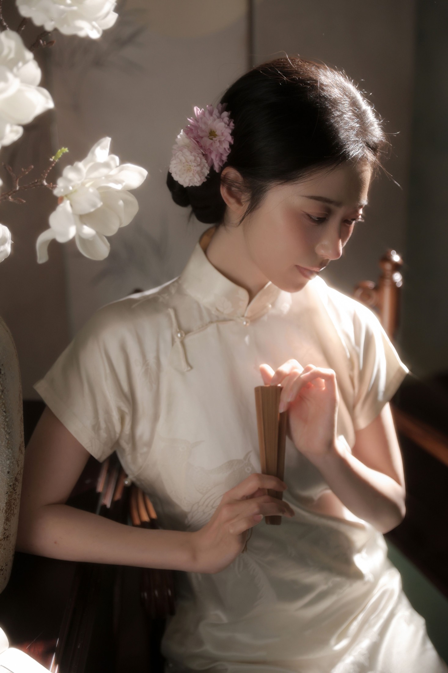 图片[6] - 粉面姑娘 - 《玉兰花开》[13P] - 机器猫次元 - 机器猫次元