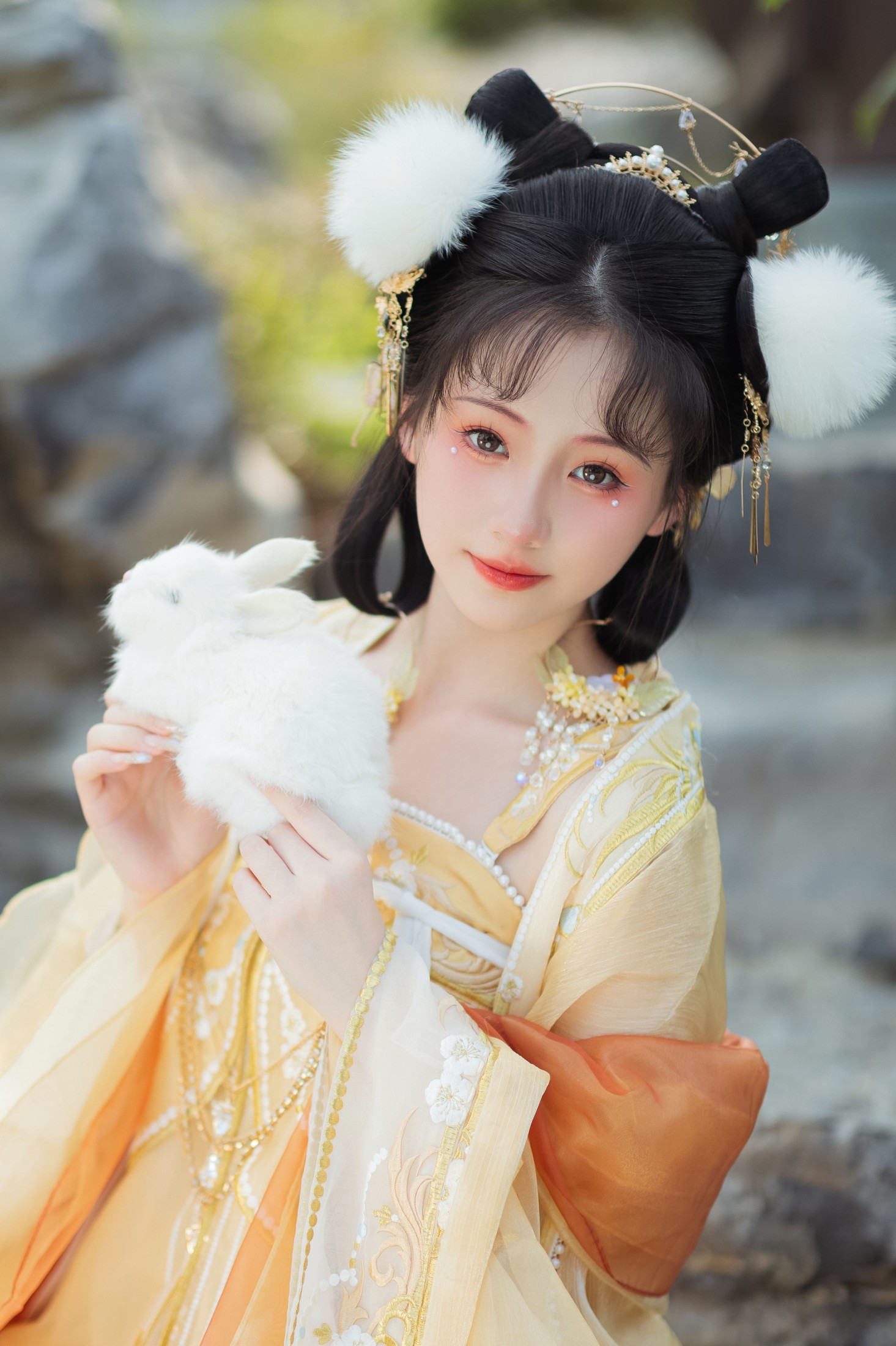 图片[5] - - 《玲珑玉兔》[14P] - 机器猫次元 - 机器猫次元