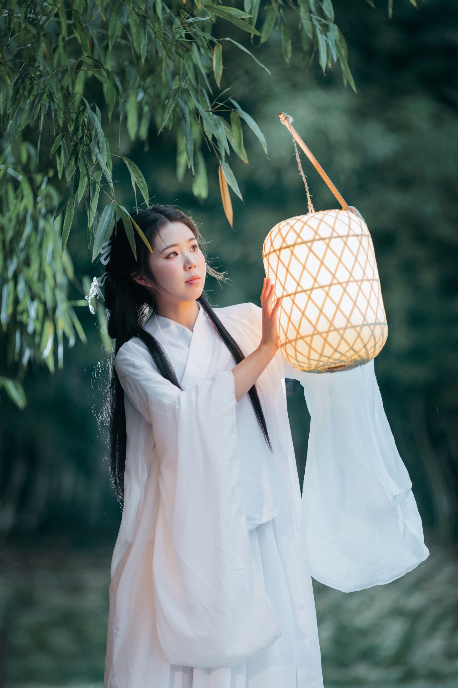 图片[1] - 苏苏 - 《竹林夜影清冷风》[22P] - 机器猫次元 - 机器猫次元