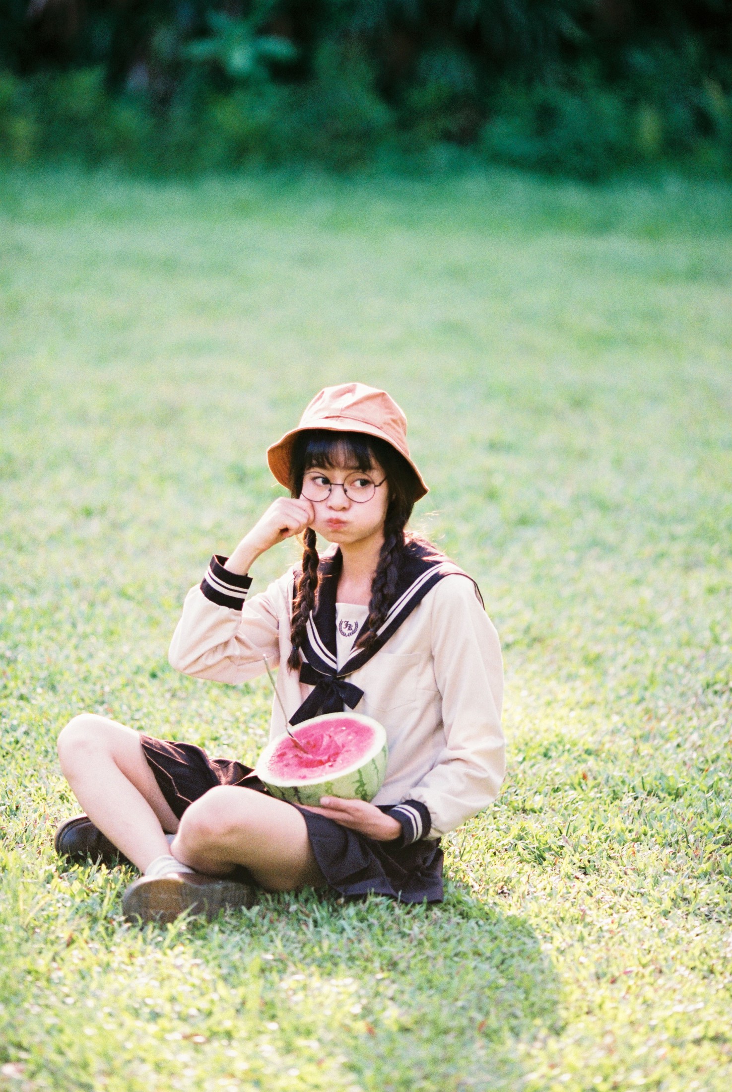 图片[6] - 秋歌 - 《西瓜与少女》[14P] - 机器猫次元 - 机器猫次元
