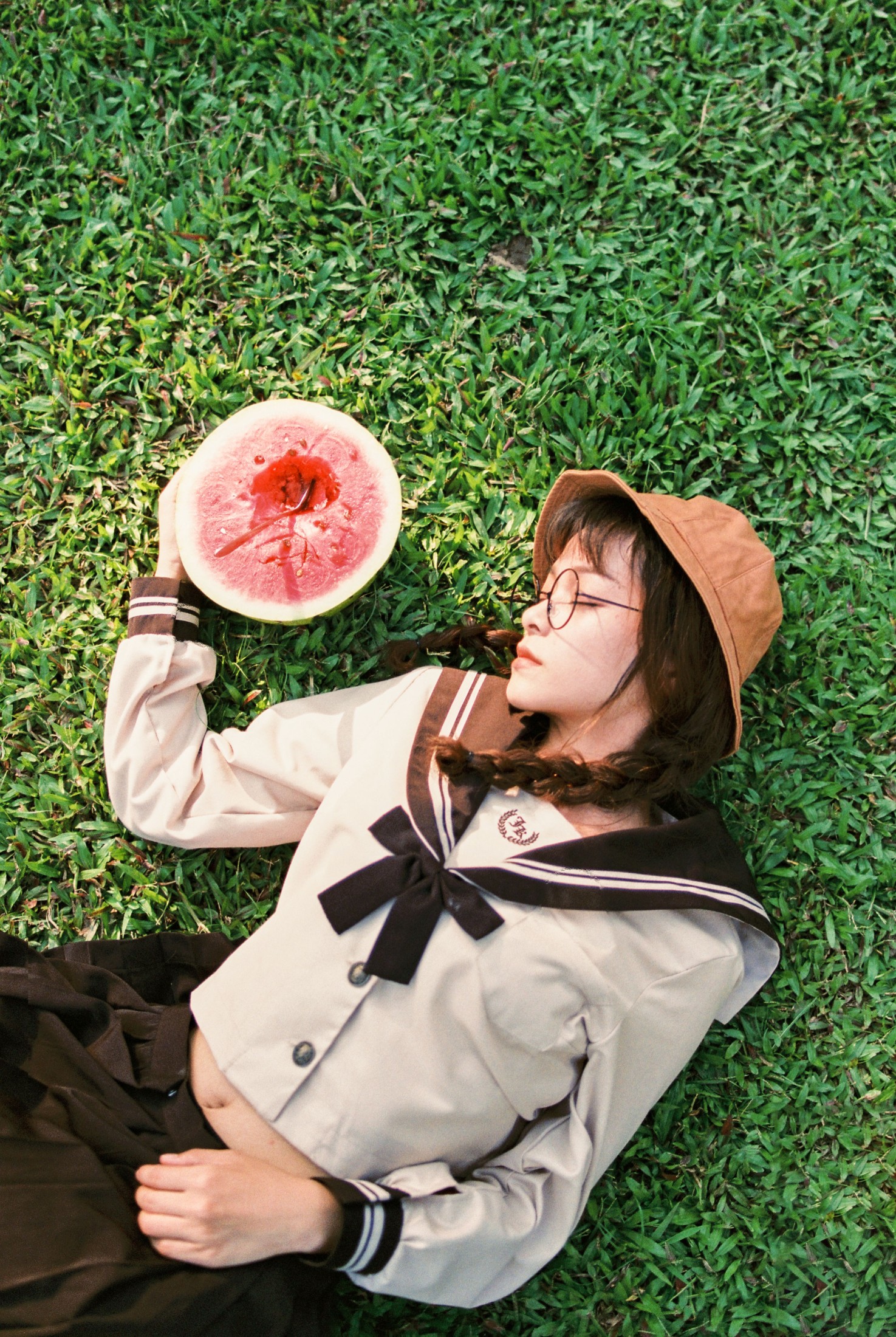 图片[8] - 秋歌 - 《西瓜与少女》[14P] - 机器猫次元 - 机器猫次元