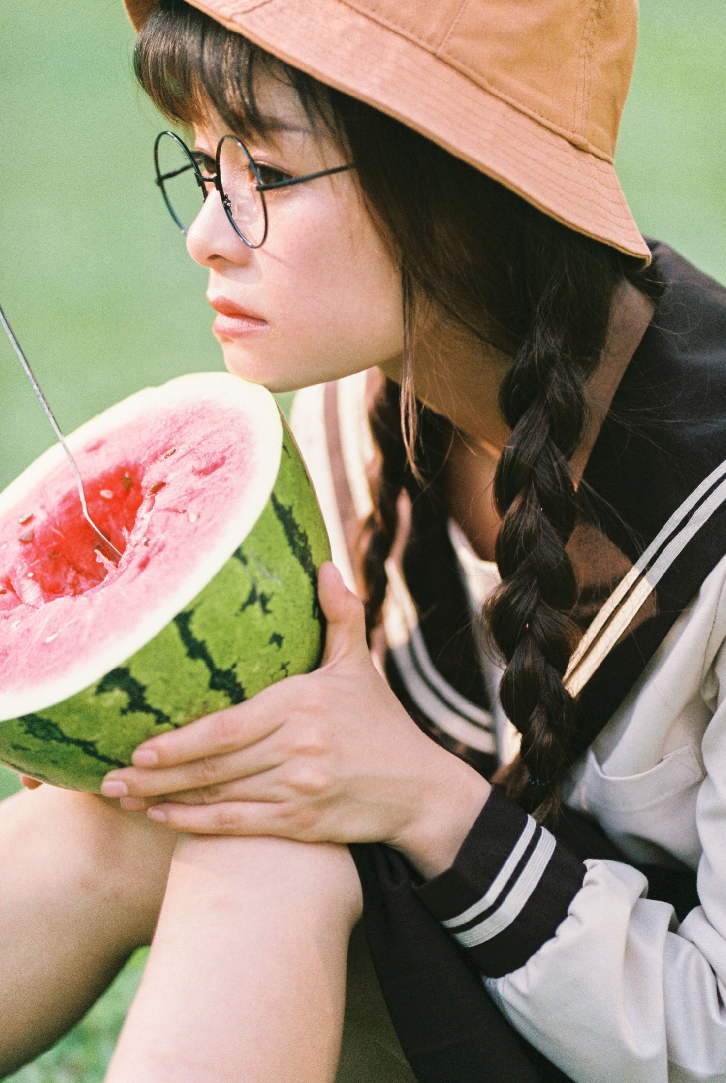 图片[5] - 秋歌 - 《西瓜与少女》[14P] - 机器猫次元 - 机器猫次元