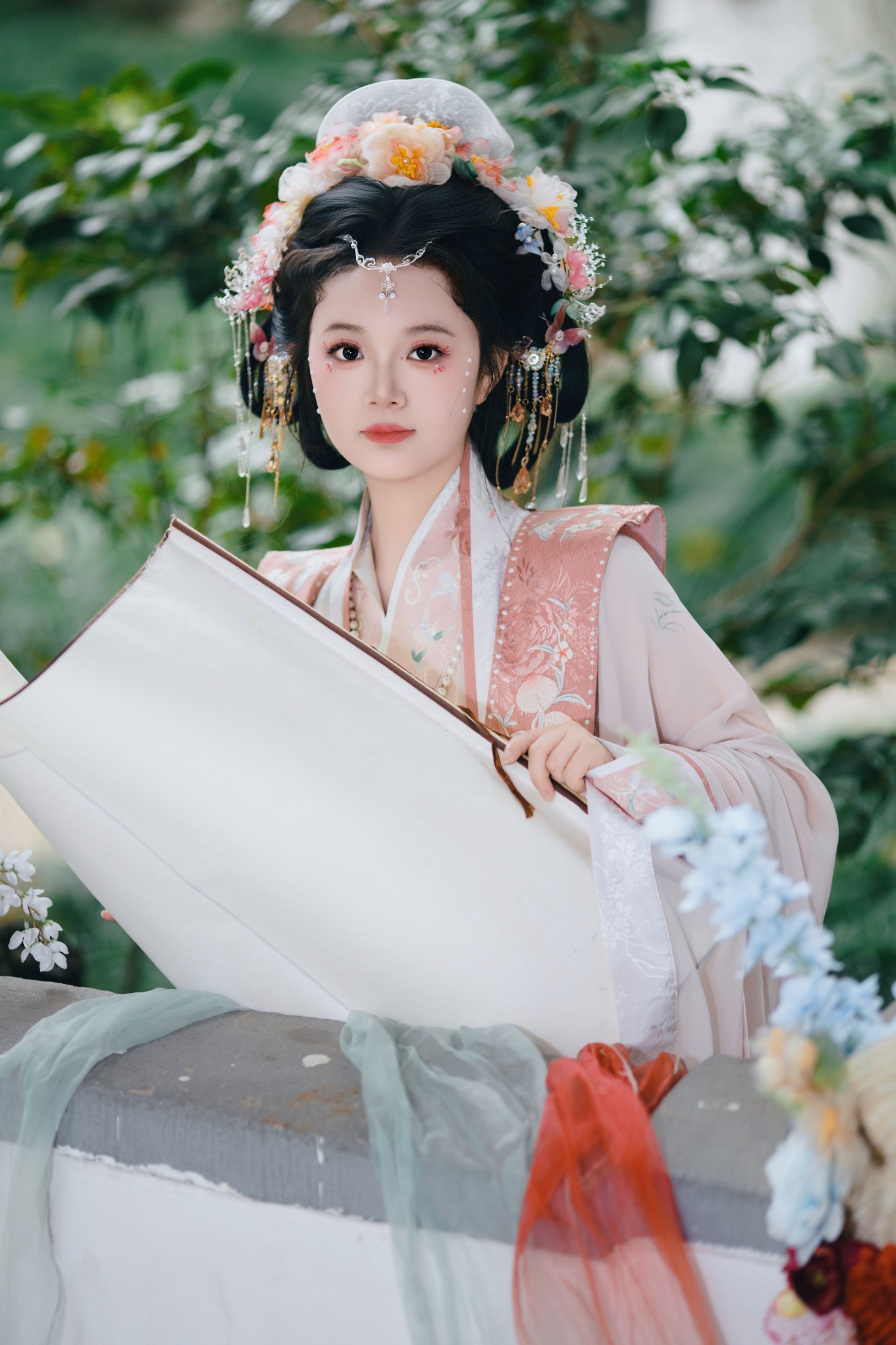 图片[6] - 焦糖马奇朵 - 《珠光点染三白妆，墨云深处见芳华》[15P] - 机器猫次元 - 机器猫次元