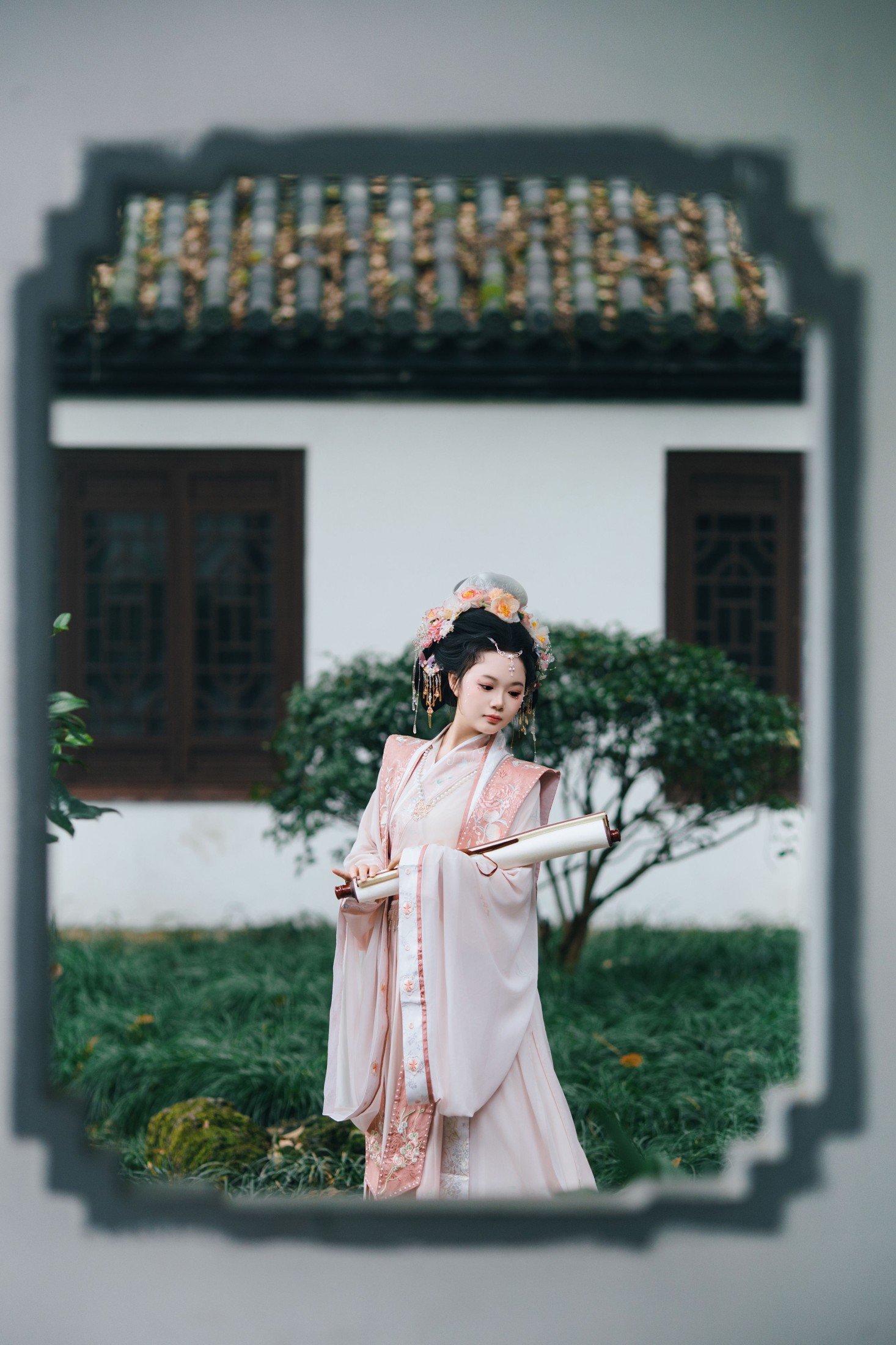 图片[8] - 焦糖马奇朵 - 《珠光点染三白妆，墨云深处见芳华》[15P] - 机器猫次元 - 机器猫次元