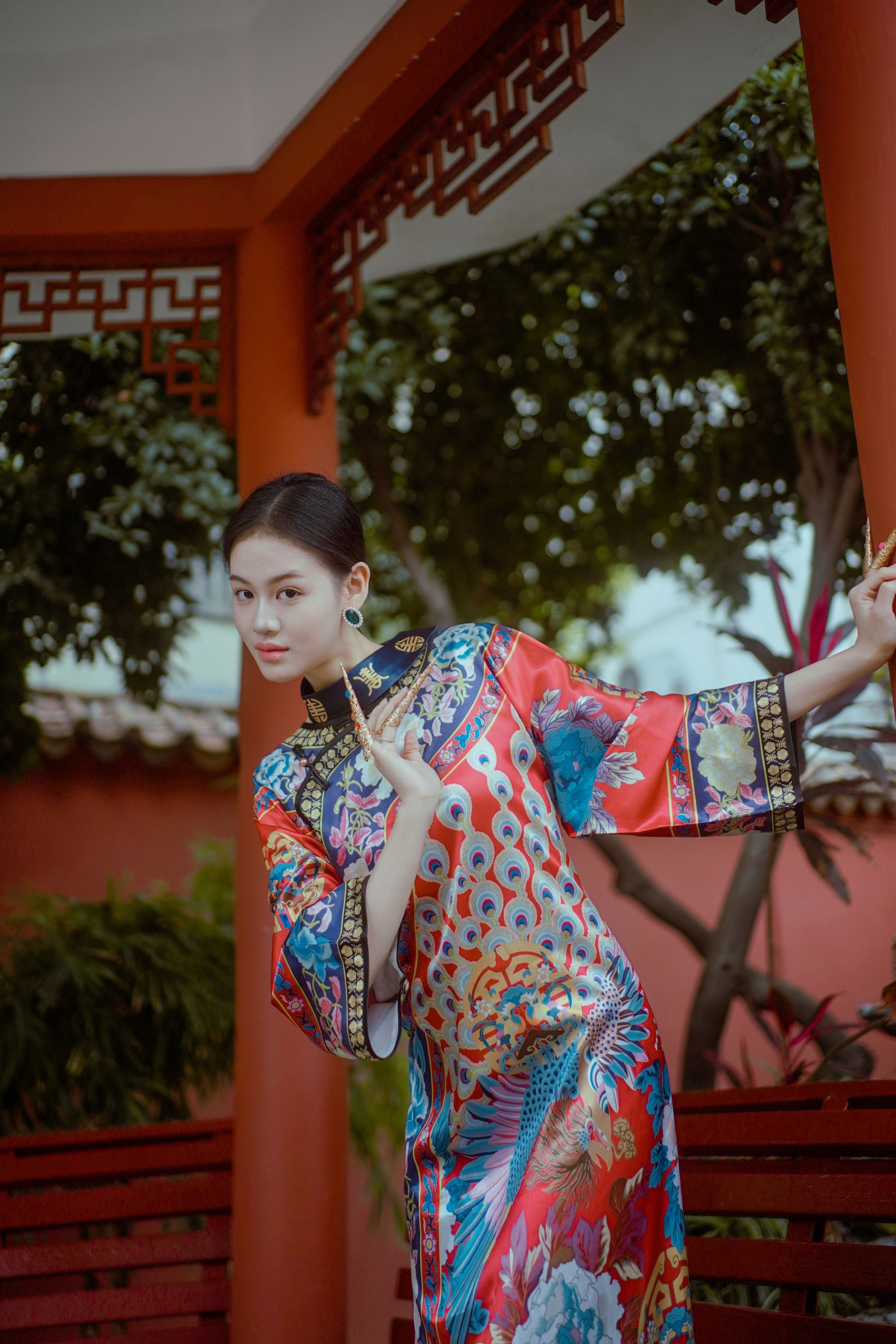 图片[1] - 曼丽 - 《穿越清宫，红墙下的高挑格格》[46P] - 机器猫次元 - 机器猫次元