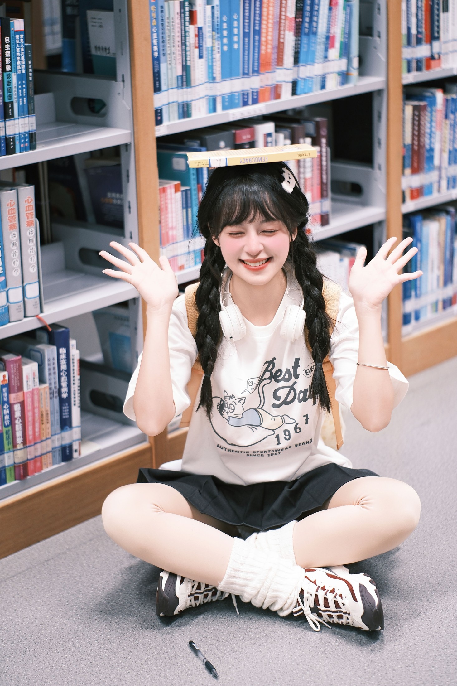 图片[7] - 夏芋小年 - 《图书馆女孩》[27P] - 机器猫次元 - 机器猫次元