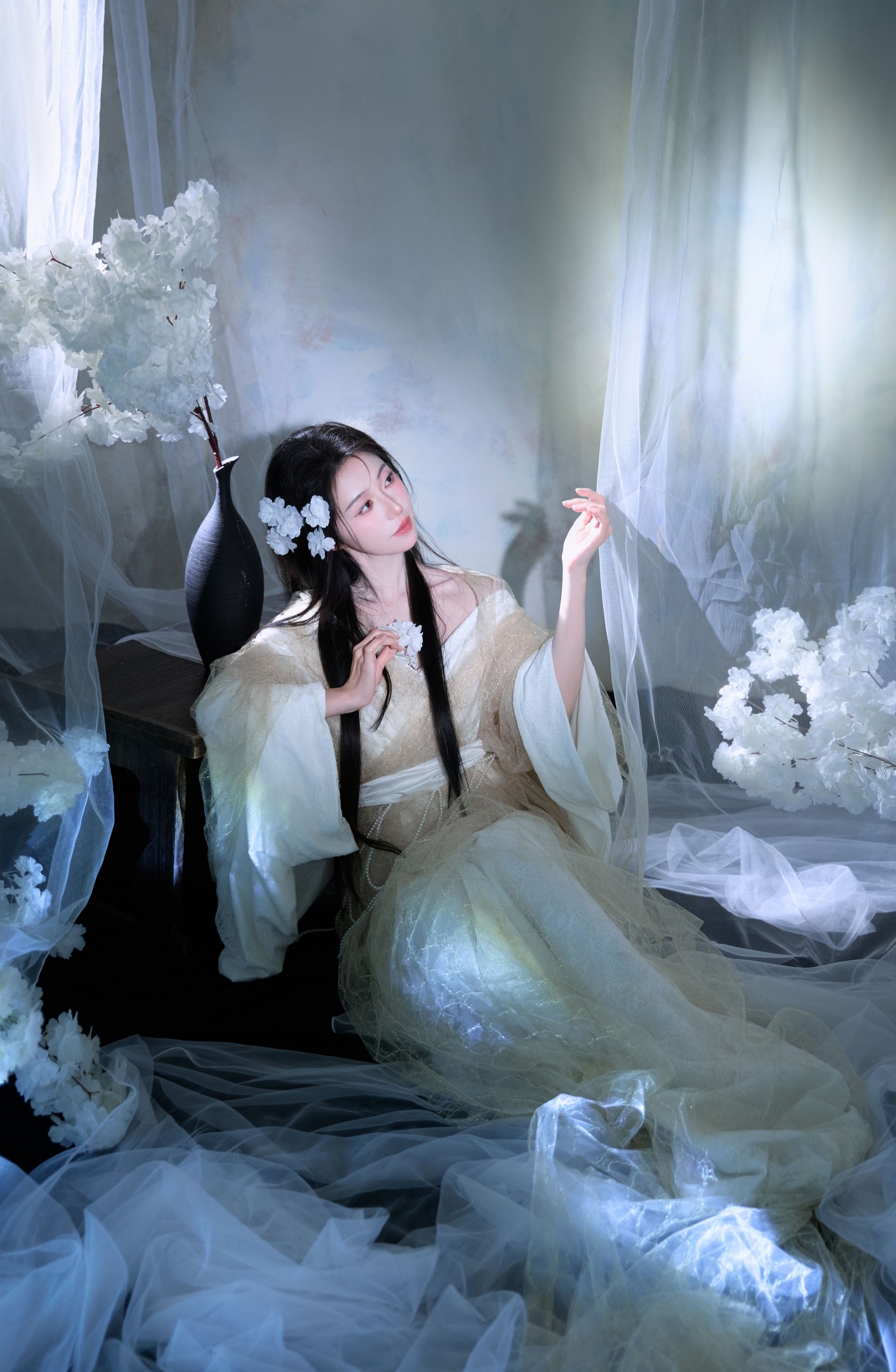 图片[3] - 粉面姑娘 - 《梨花白》[14P] - 机器猫次元 - 机器猫次元