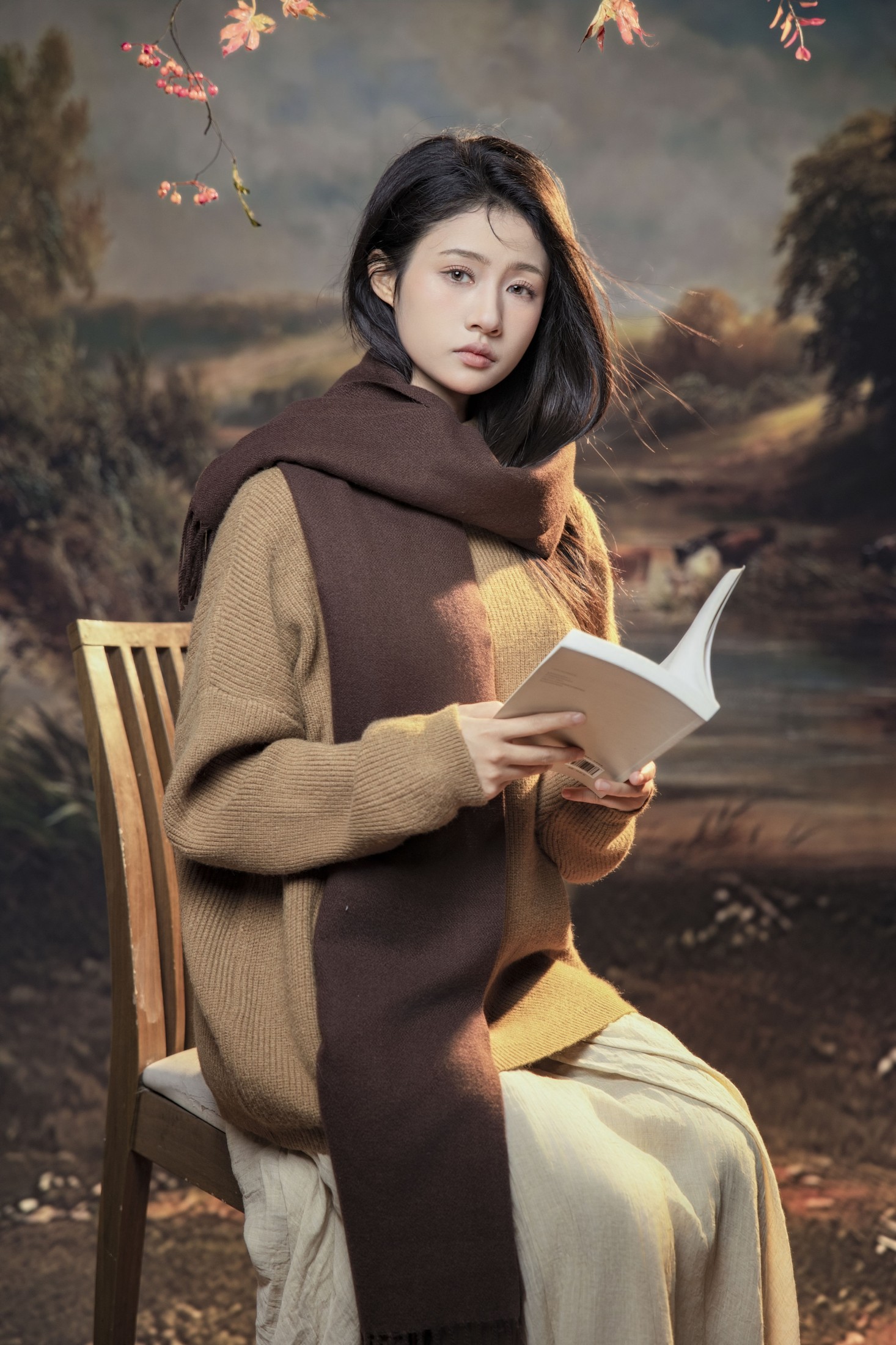 图片[1] - 欣欣 - 《深秋的文艺少女》[13P] - 机器猫次元 - 机器猫次元