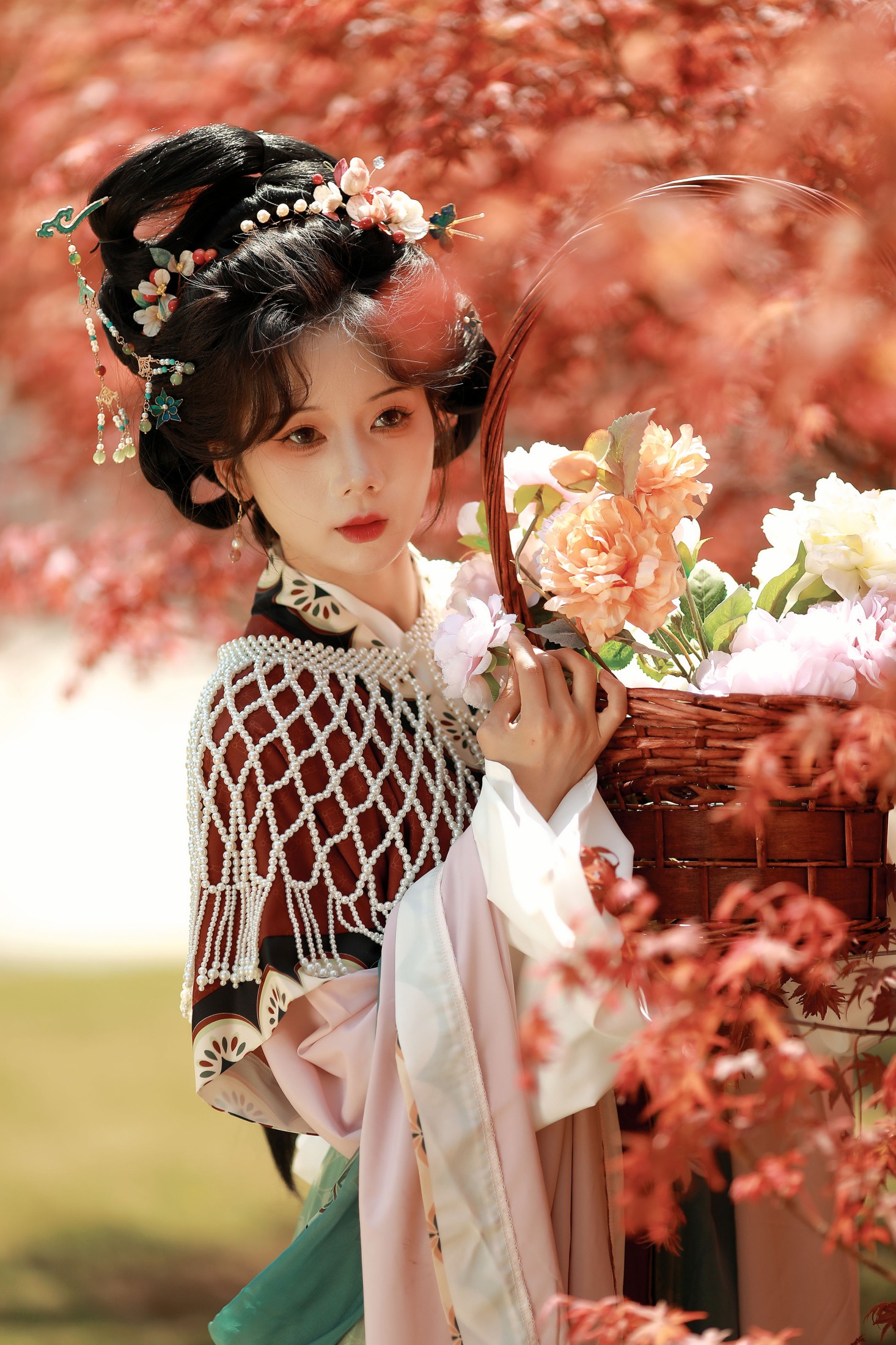 图片[3] - 是三七呀 - 《枫叶仕女图》[15P] - 机器猫次元 - 机器猫次元