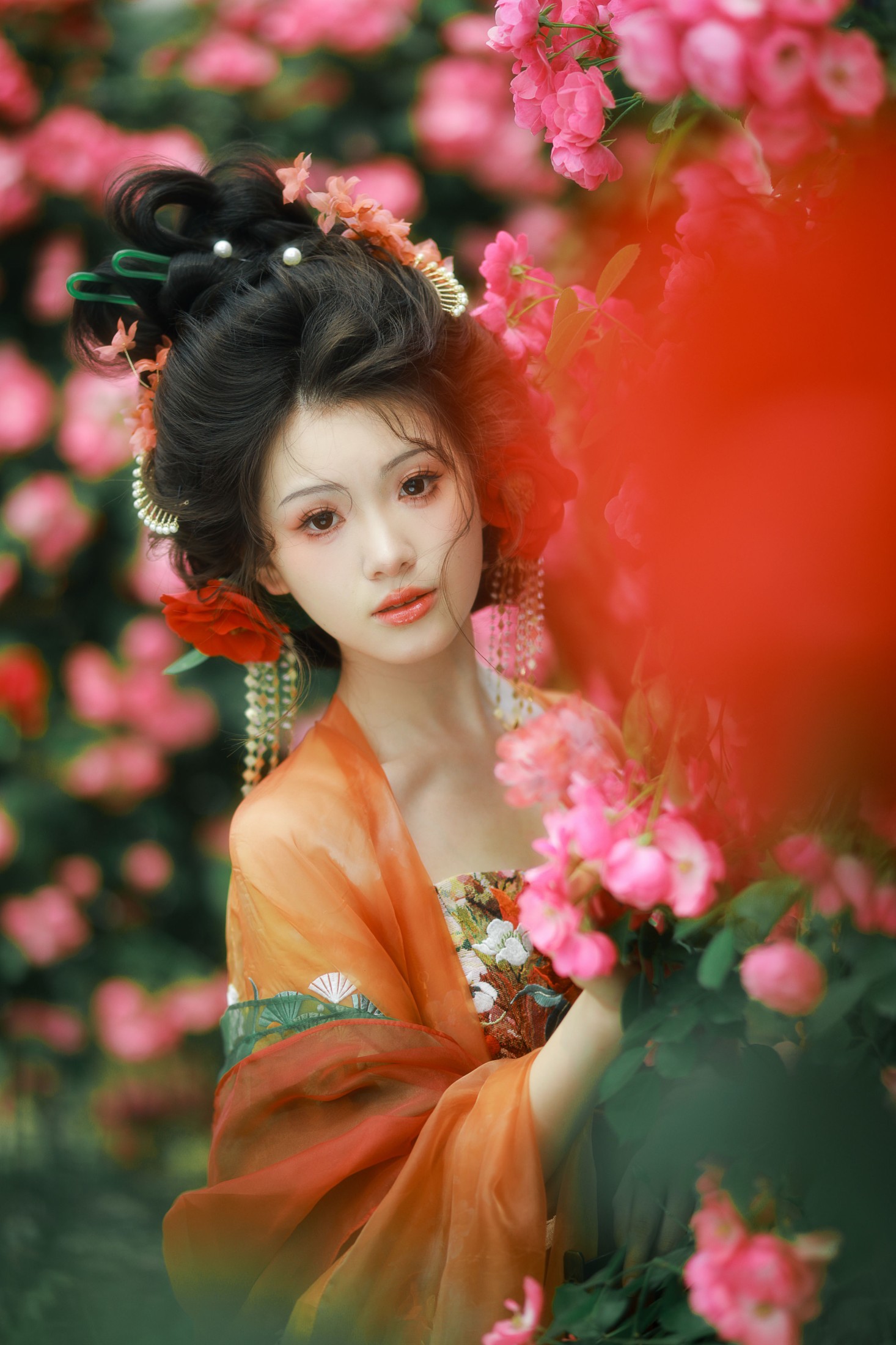 图片[4] - 悦璃 - 《蔷薇汉服》[15P] - 机器猫次元 - 机器猫次元