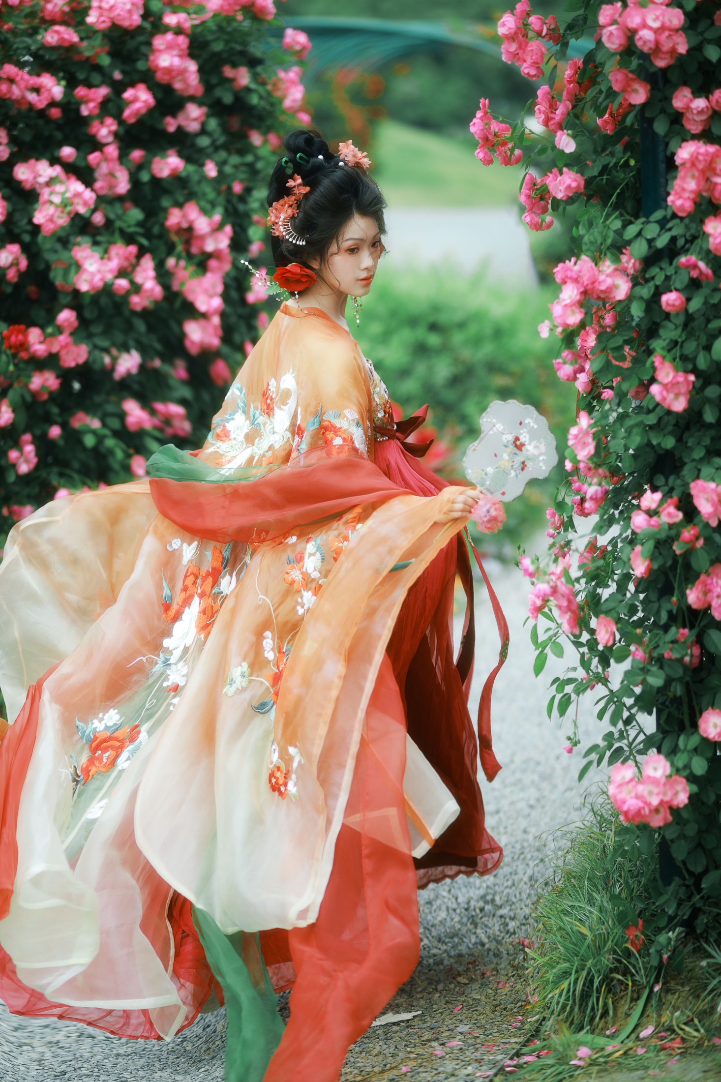 图片[7] - 悦璃 - 《蔷薇汉服》[15P] - 机器猫次元 - 机器猫次元