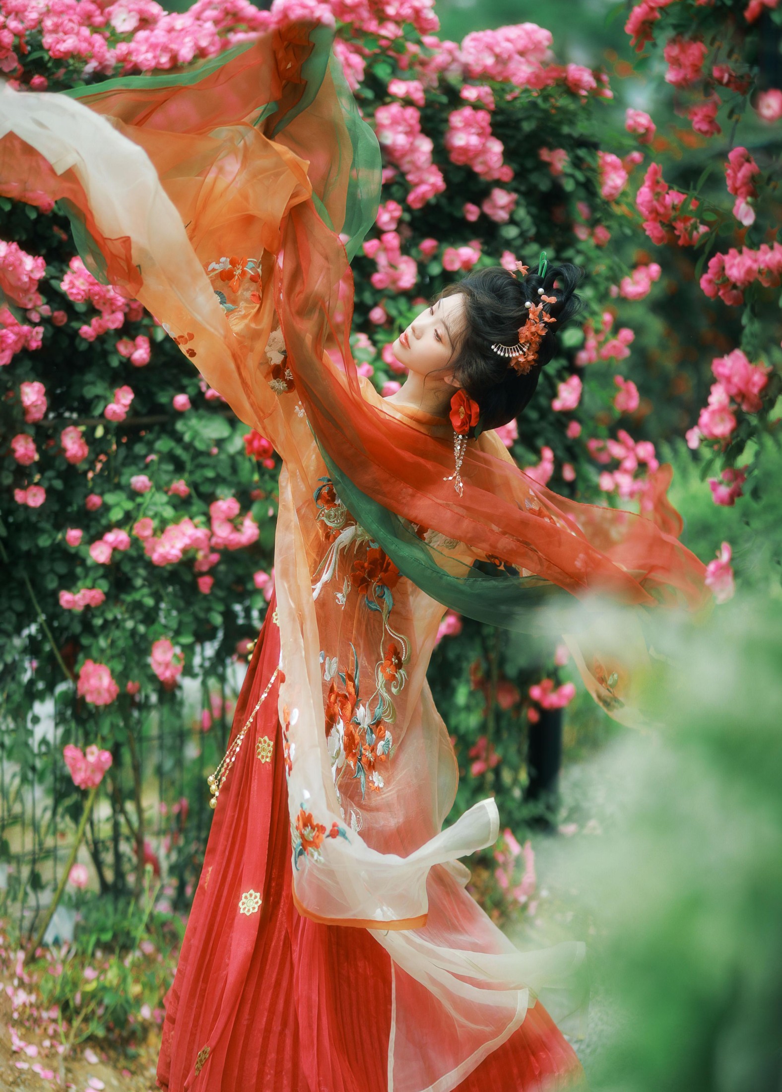 图片[2] - 悦璃 - 《蔷薇汉服》[15P] - 机器猫次元 - 机器猫次元