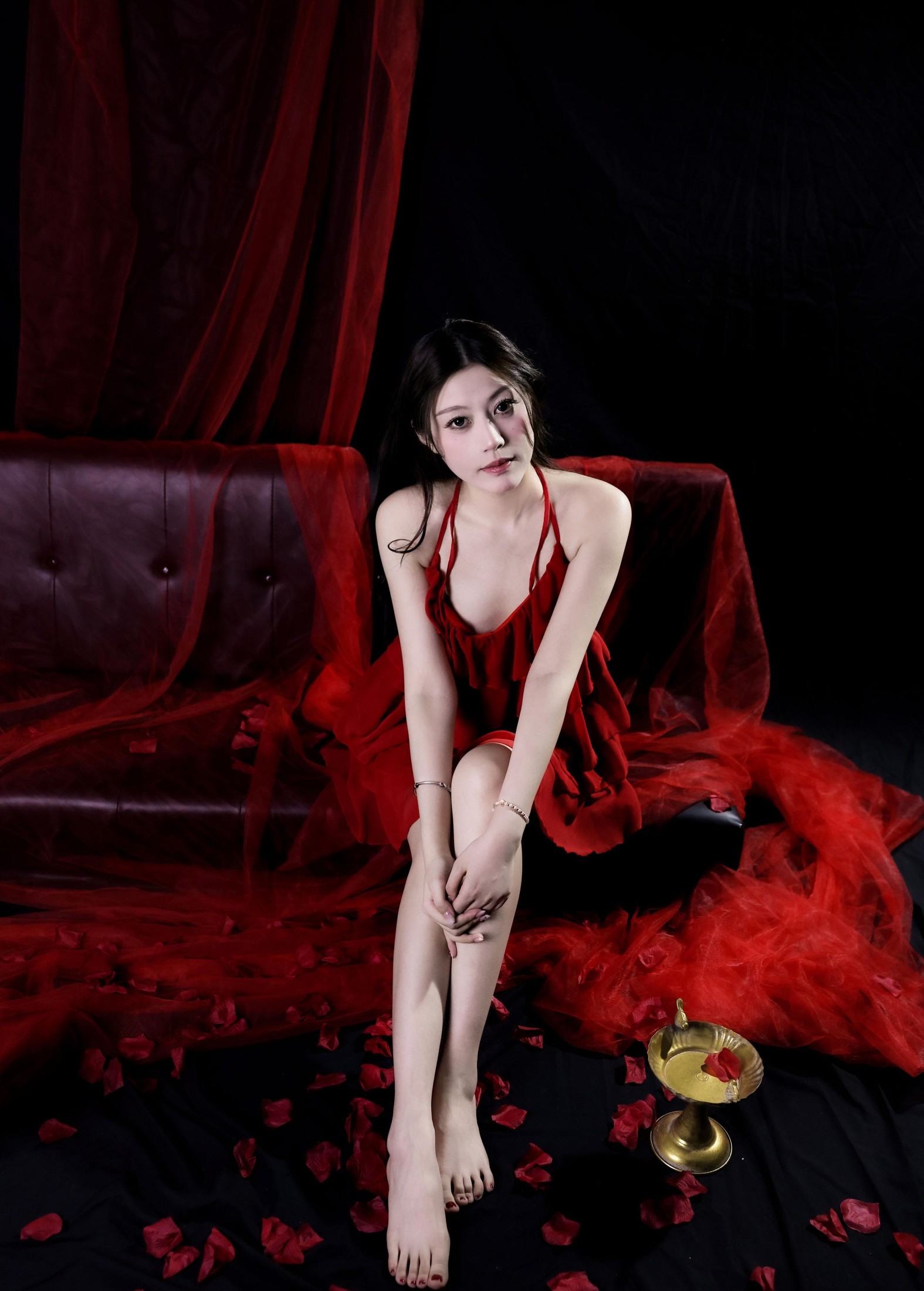 图片[2] - - 《红色纱裙》[20P] - 机器猫次元 - 机器猫次元