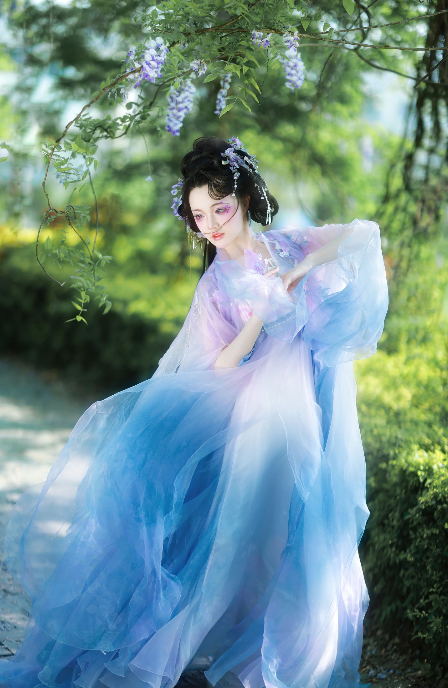 图片[3] - 仙落 - 《紫色风铃》[13P] - 机器猫次元 - 机器猫次元