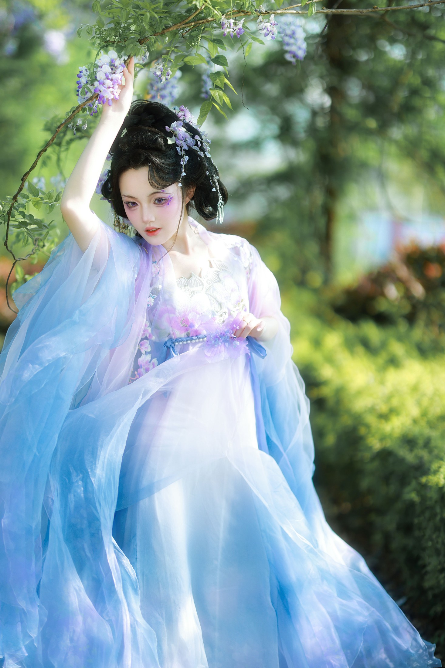 图片[5] - 仙落 - 《紫色风铃》[13P] - 机器猫次元 - 机器猫次元