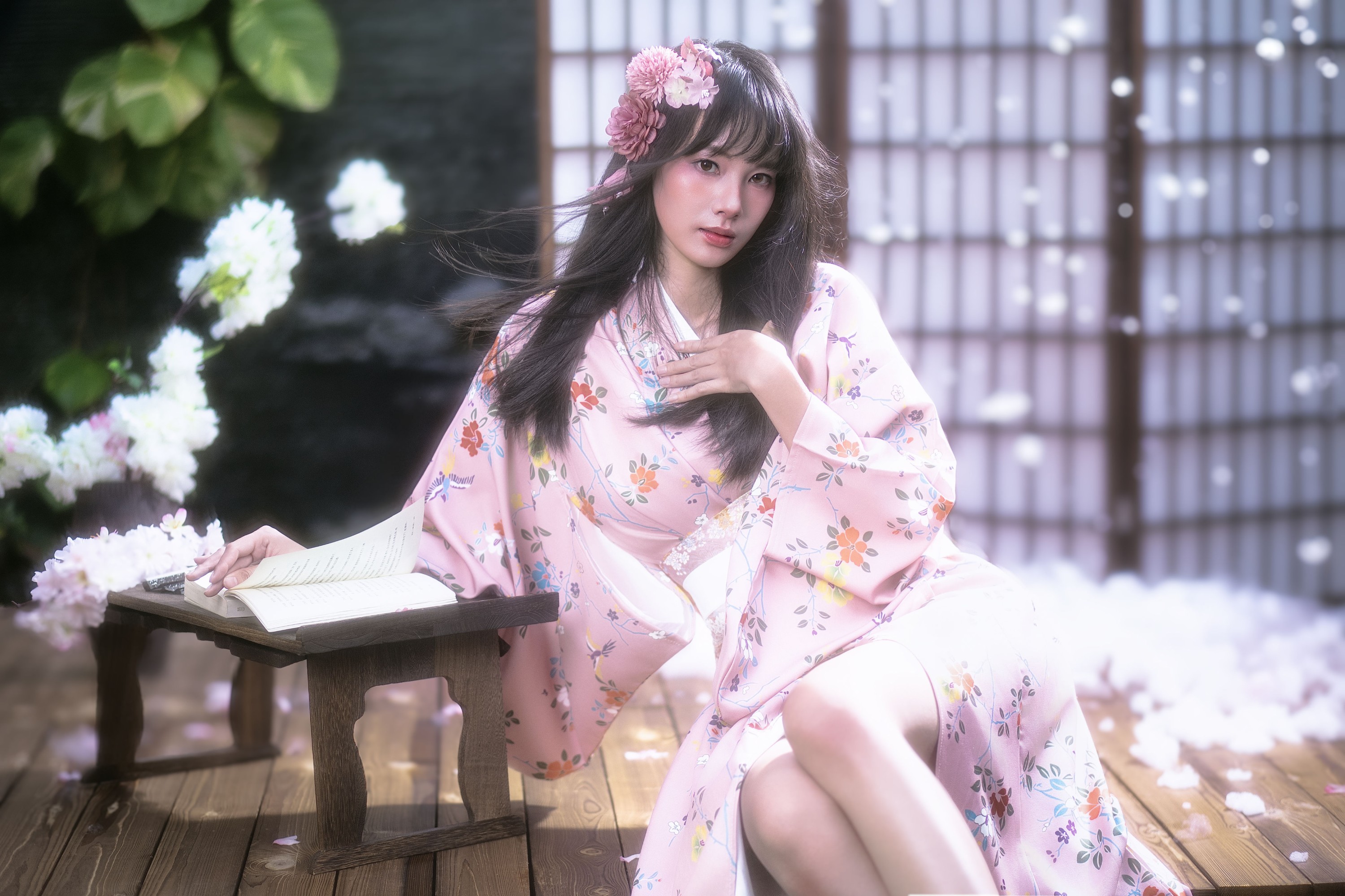 图片[7] - 欣欣 - 《夜樱和服少女》[14P] - 机器猫次元 - 机器猫次元