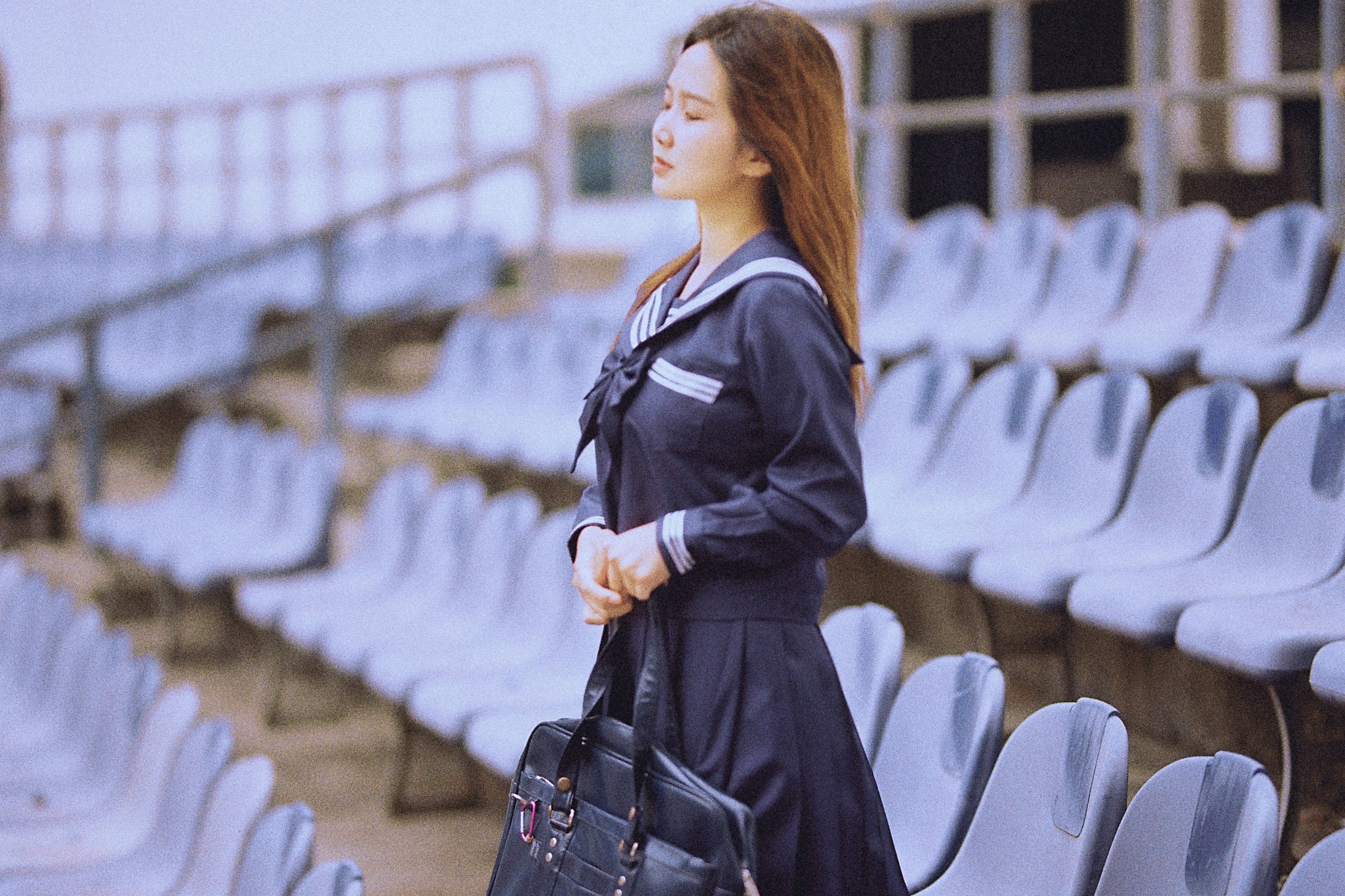 图片[1] - 林琳琳 - 《运动场的Jk少女》[18P] - 机器猫次元 - 机器猫次元