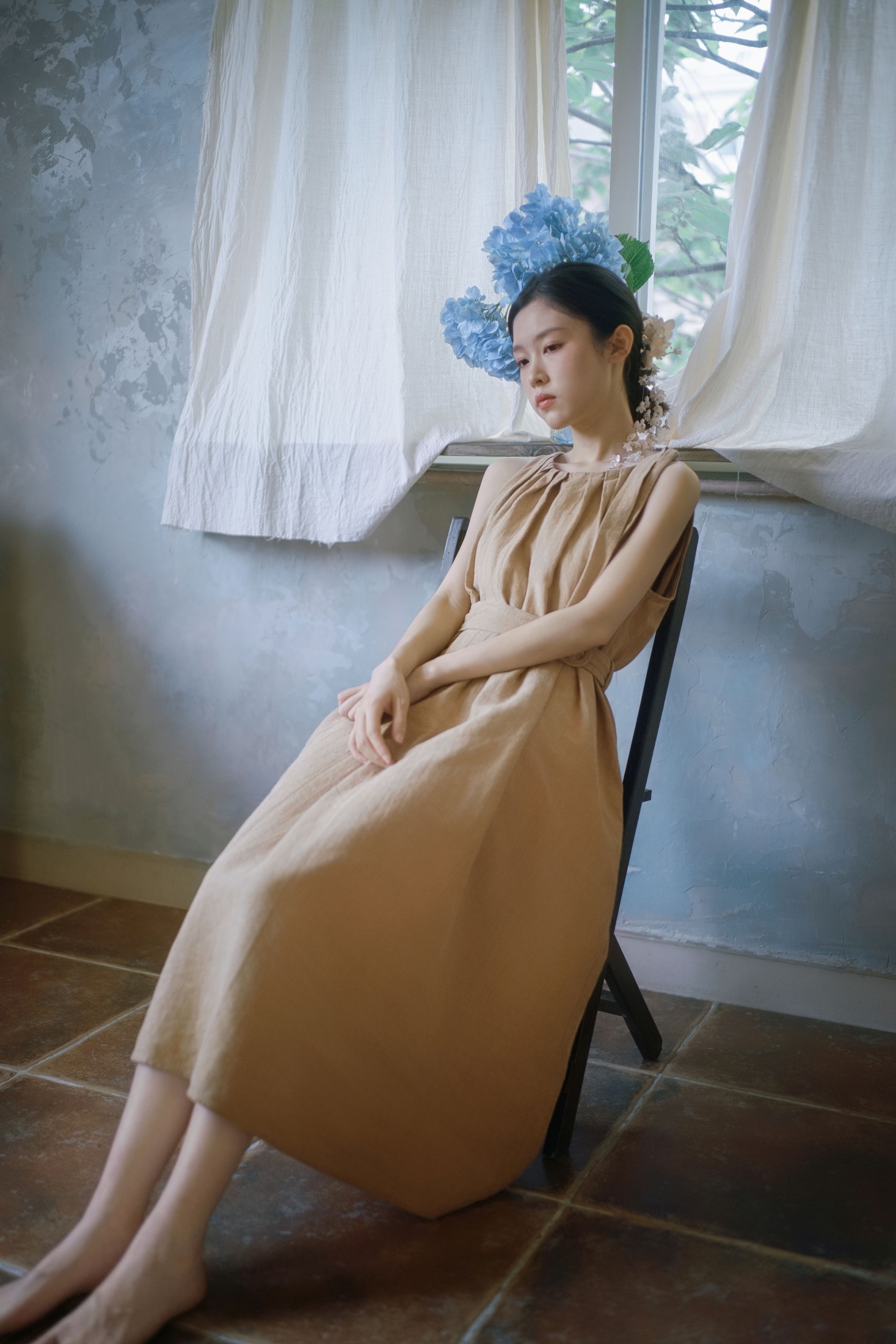 图片[5] - 一只柚子 - 《时光诗画：花影少女时光》[47P] - 机器猫次元 - 机器猫次元