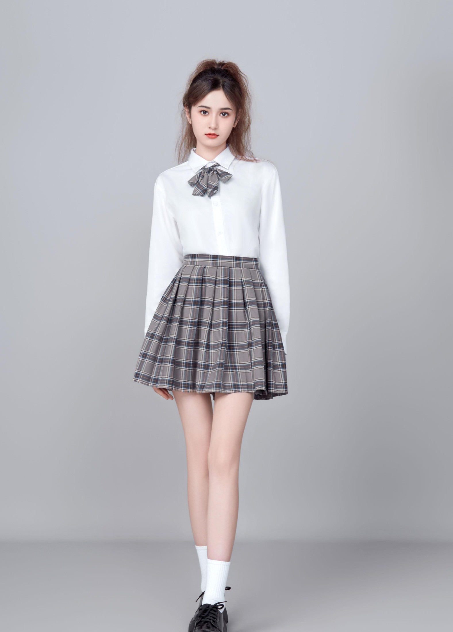 图片[1] - 坎杜克 - 《白衫格裙：少女活力映像》[14P] - 机器猫次元 - 机器猫次元