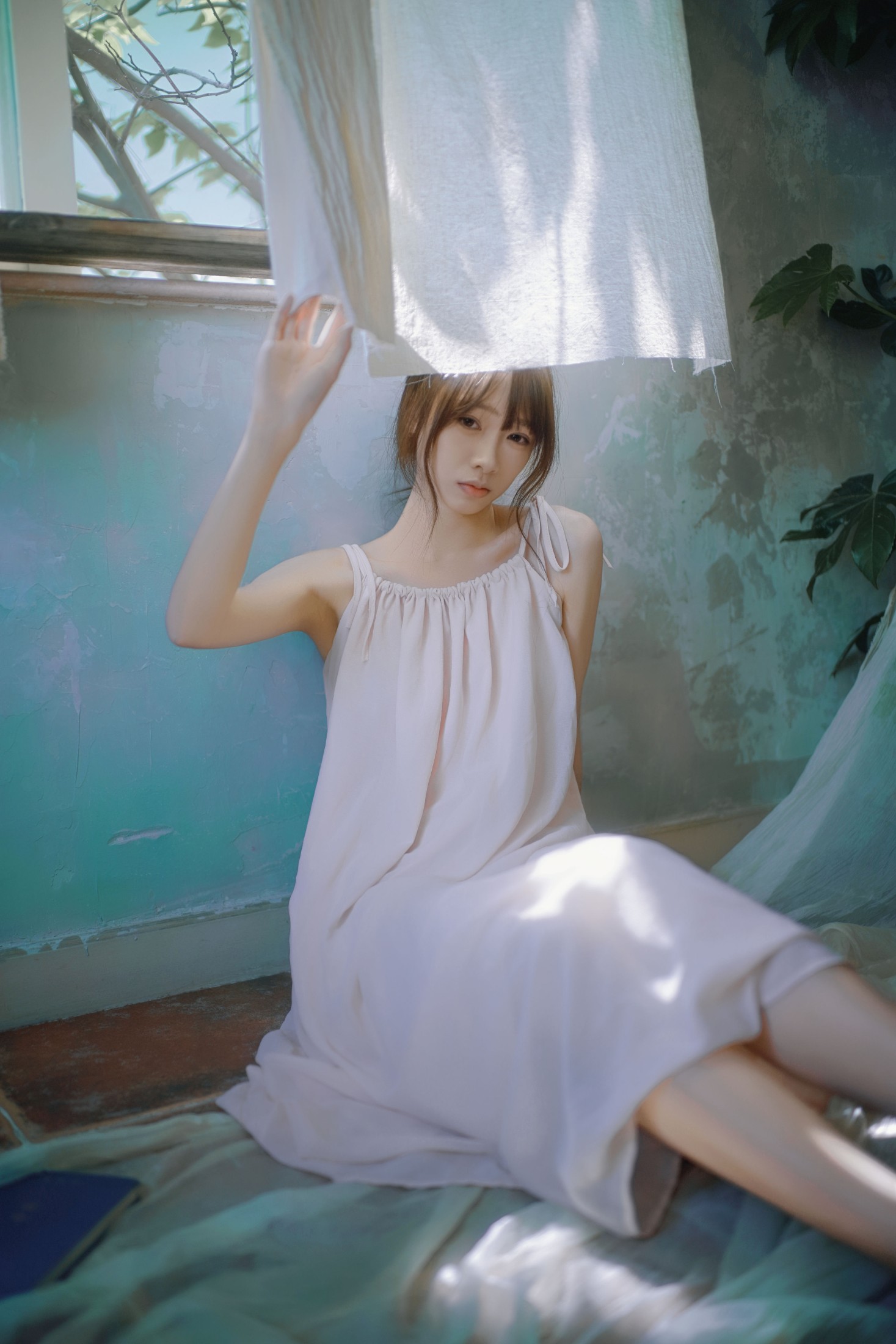 图片[4] - 看不清小桂 - 《粉裙少女，海韵柔光》[41P] - 机器猫次元 - 机器猫次元