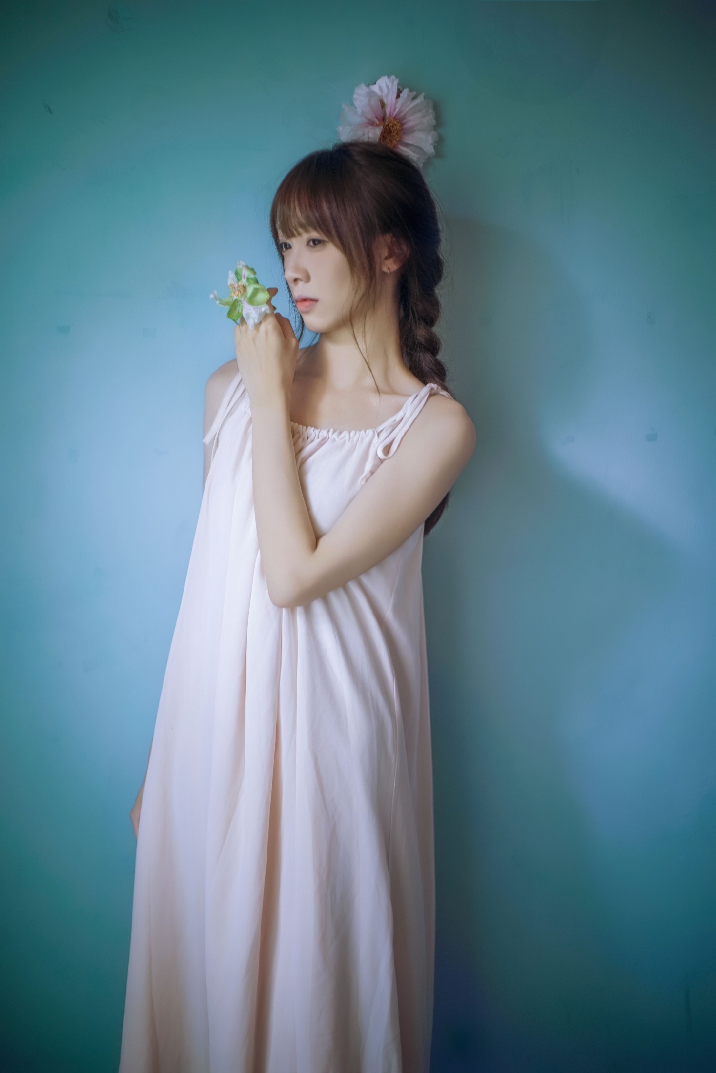 图片[8] - 看不清小桂 - 《粉裙少女，海韵柔光》[41P] - 机器猫次元 - 机器猫次元