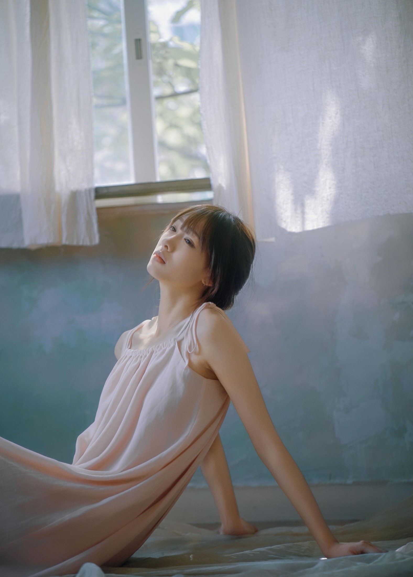 图片[2] - 看不清小桂 - 《粉裙少女，海韵柔光》[41P] - 机器猫次元 - 机器猫次元
