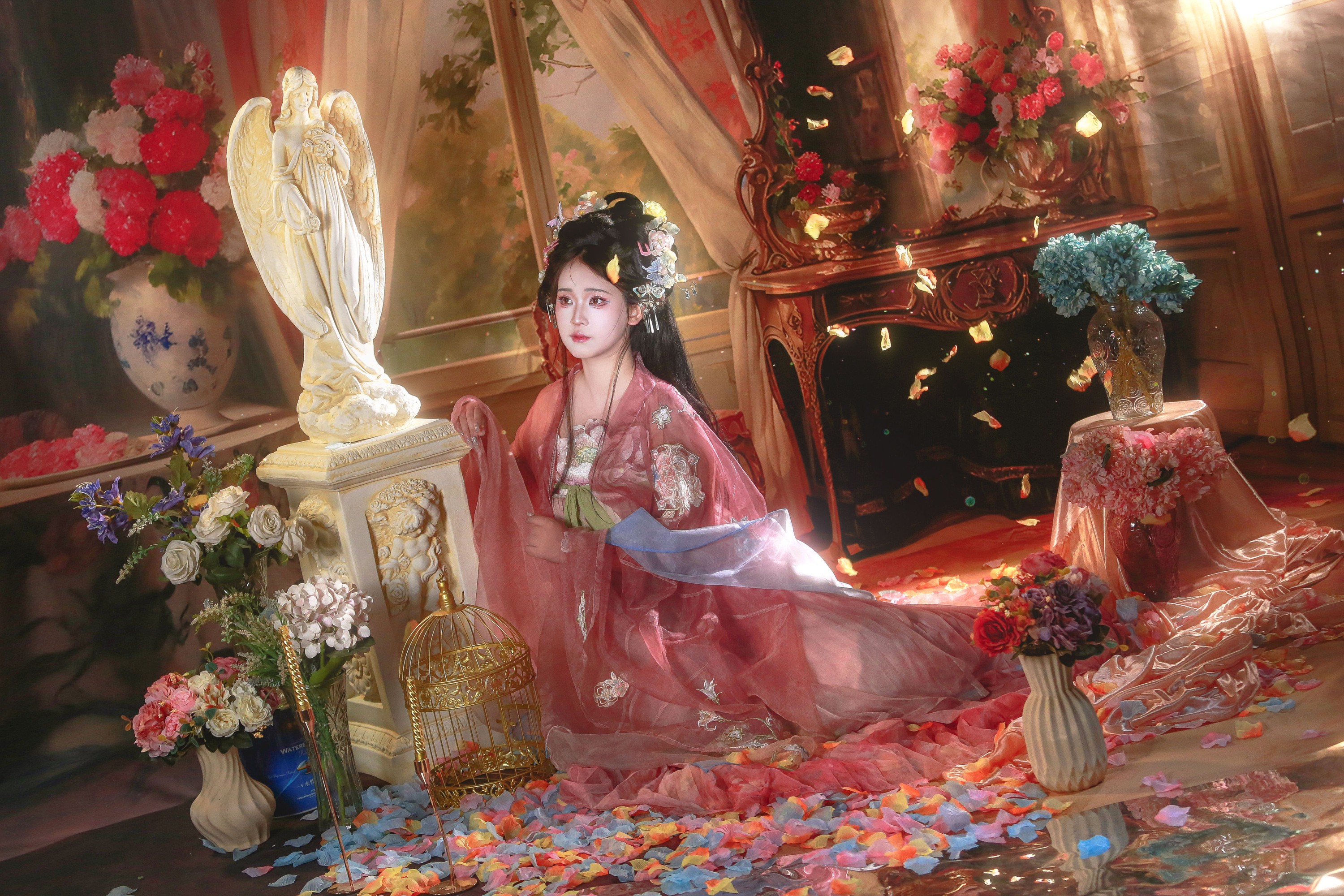 图片[1] - 肥牛 - 《油画少女》[15P] - 机器猫次元 - 机器猫次元