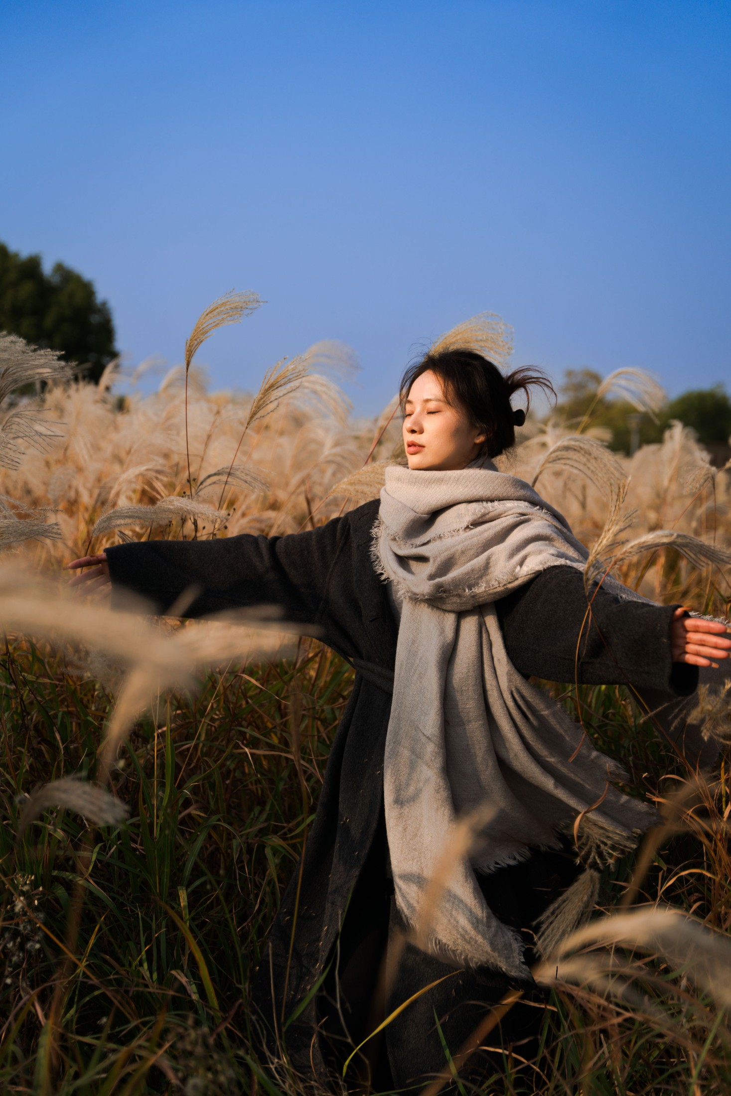 图片[6] - 竹官 - 《秋日芦苇荡电影感写真》[13P] - 机器猫次元 - 机器猫次元