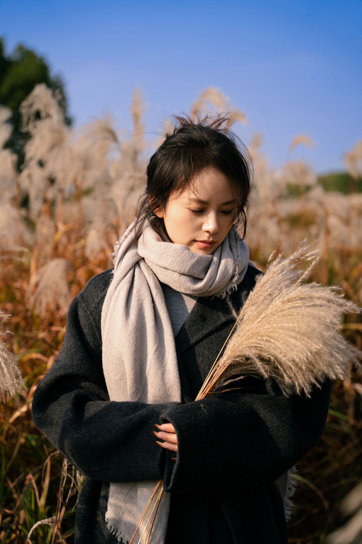 图片[4] - 竹官 - 《秋日芦苇荡电影感写真》[13P] - 机器猫次元 - 机器猫次元