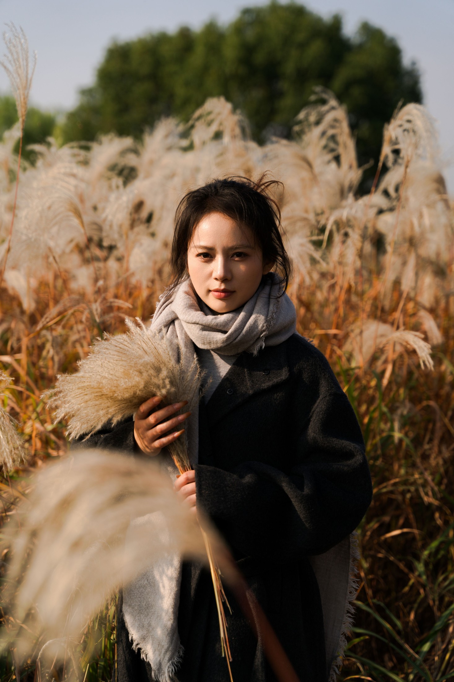 图片[3] - 竹官 - 《秋日芦苇荡电影感写真》[13P] - 机器猫次元 - 机器猫次元