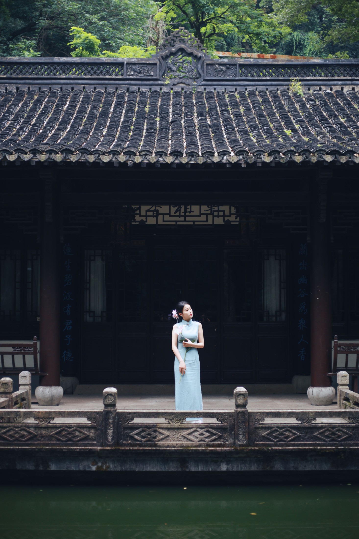 图片[7] - 小蓝 - 《越王台旗袍新中式》[31P] - 机器猫次元 - 机器猫次元