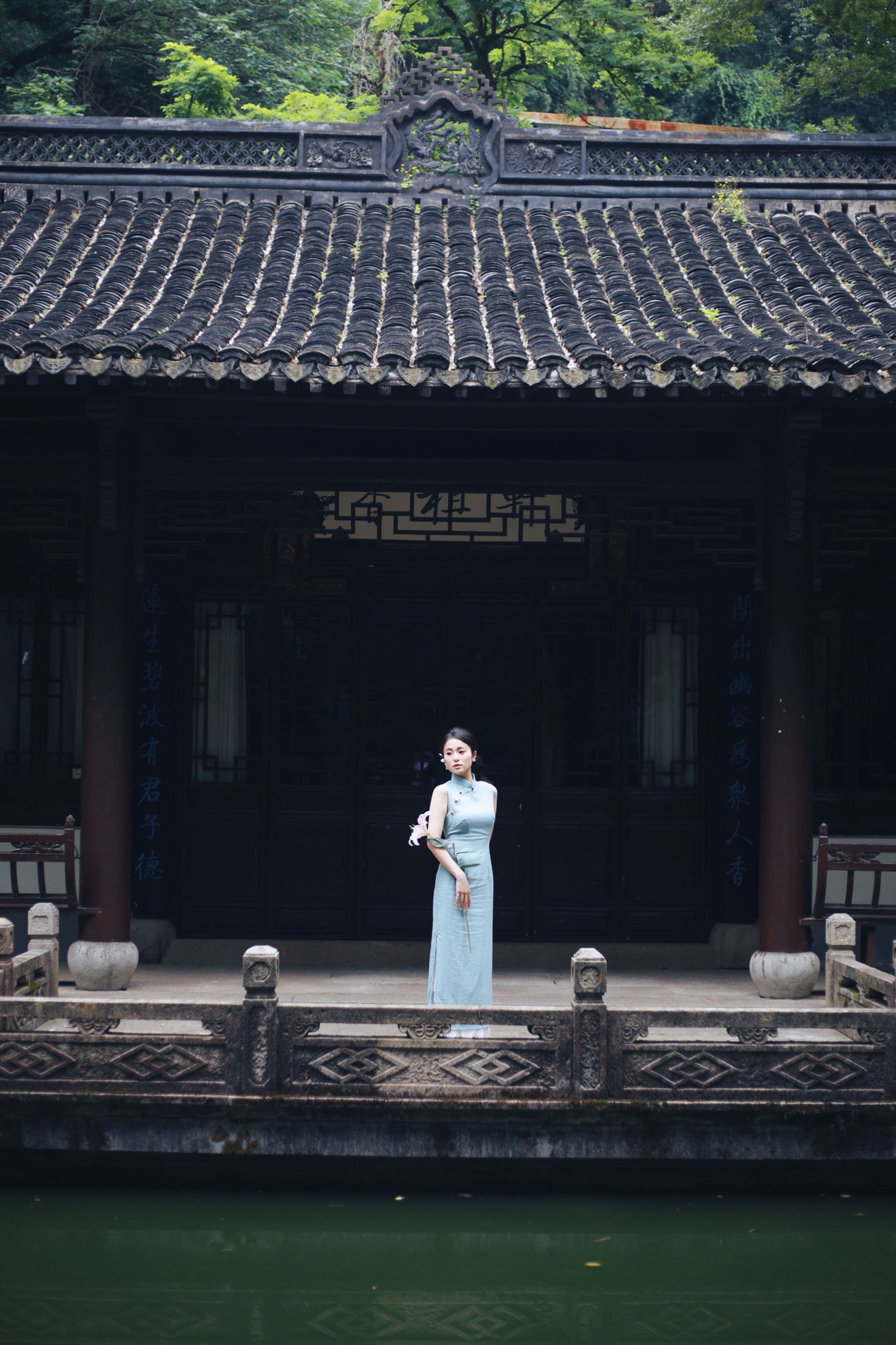 图片[8] - 小蓝 - 《越王台旗袍新中式》[31P] - 机器猫次元 - 机器猫次元