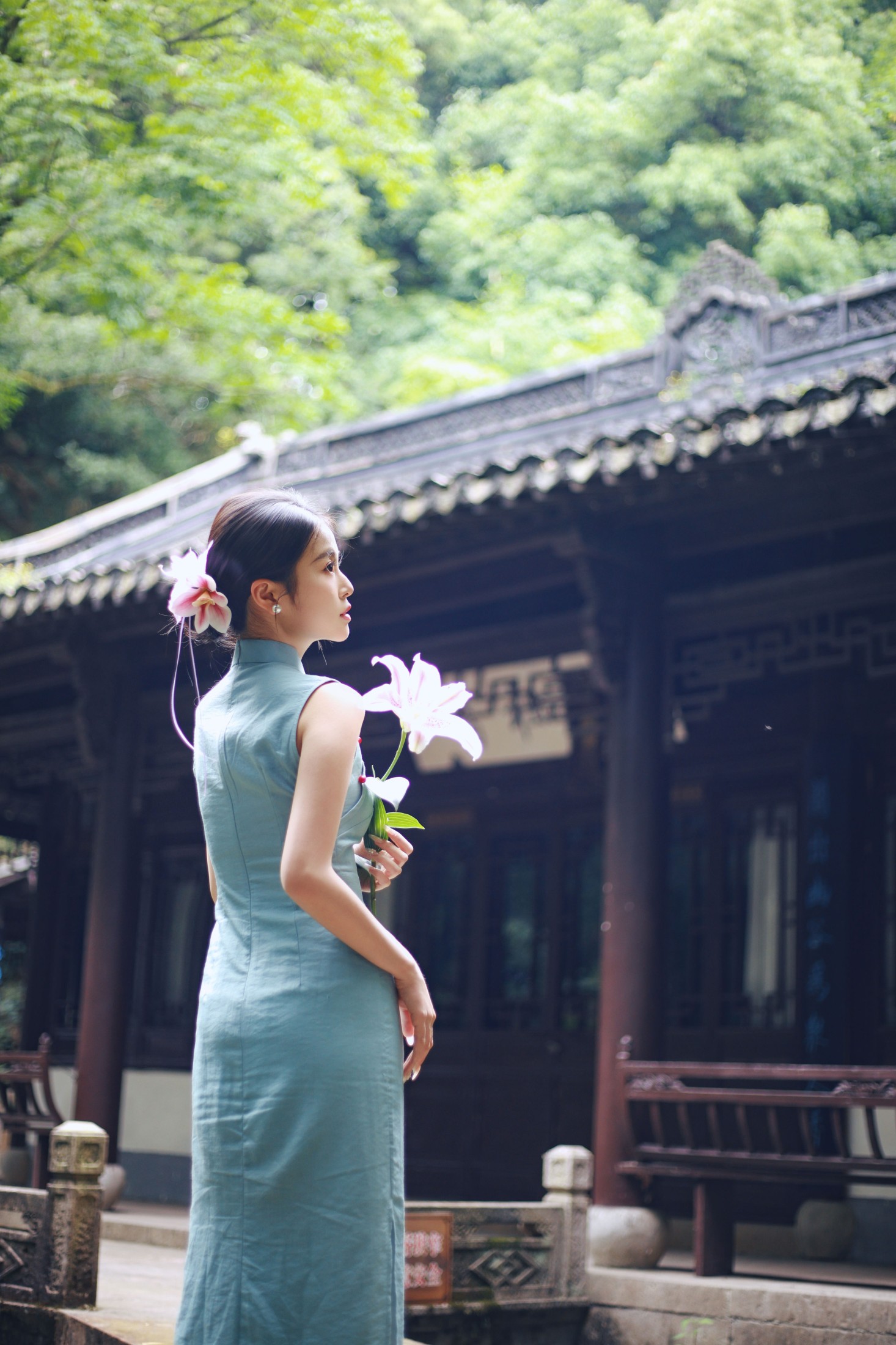 图片[5] - 小蓝 - 《越王台旗袍新中式》[31P] - 机器猫次元 - 机器猫次元