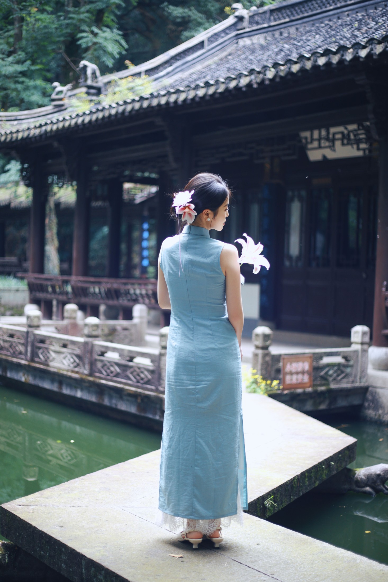 图片[3] - 小蓝 - 《越王台旗袍新中式》[31P] - 机器猫次元 - 机器猫次元