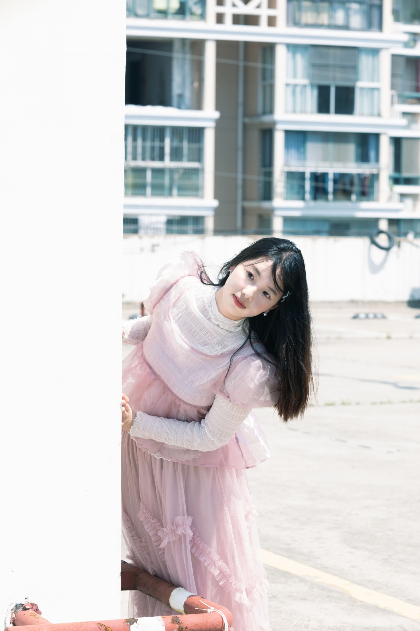 图片[5] - 粉色少女 - 《天台邂逅 | 日系少女的梦幻诗篇》[21P] - 机器猫次元 - 机器猫次元