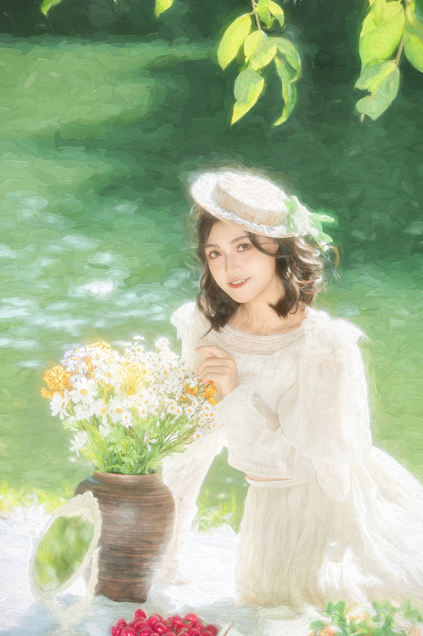 图片[1] - 阿稀 - 《赴一场油画般的浪漫野餐》[20P] - 机器猫次元 - 机器猫次元