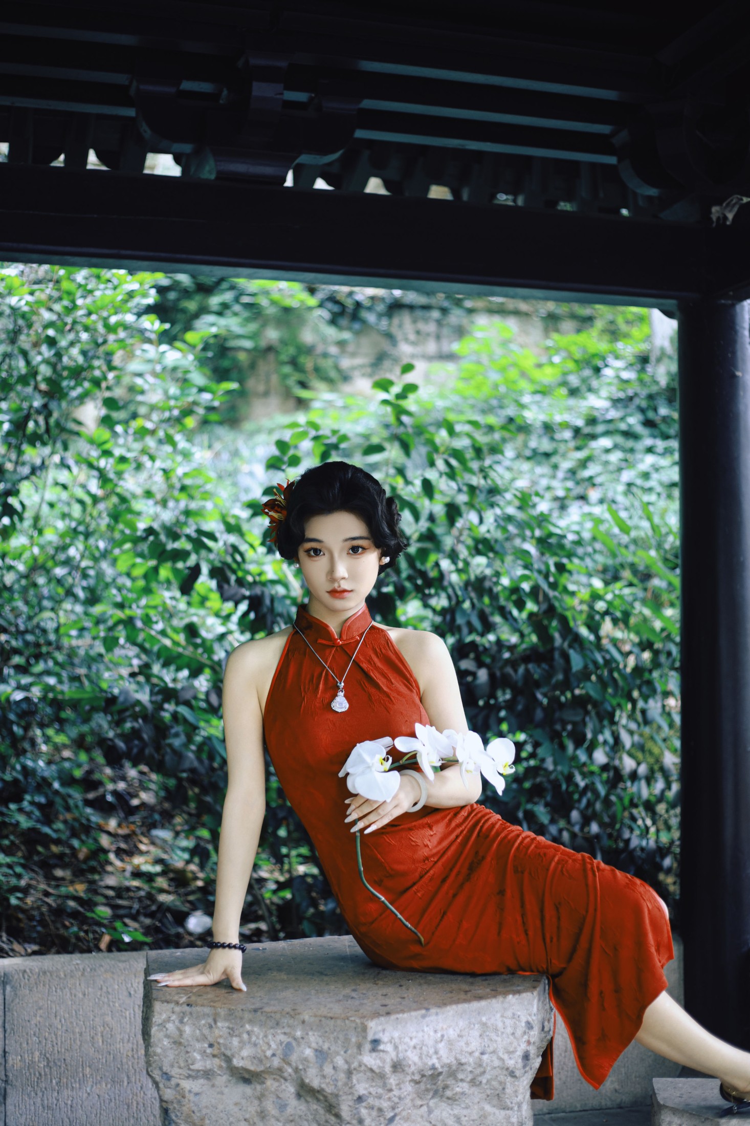 图片[6] - 无语草莓 - 《旗袍手推波 江南东方美》[28P] - 机器猫次元 - 机器猫次元