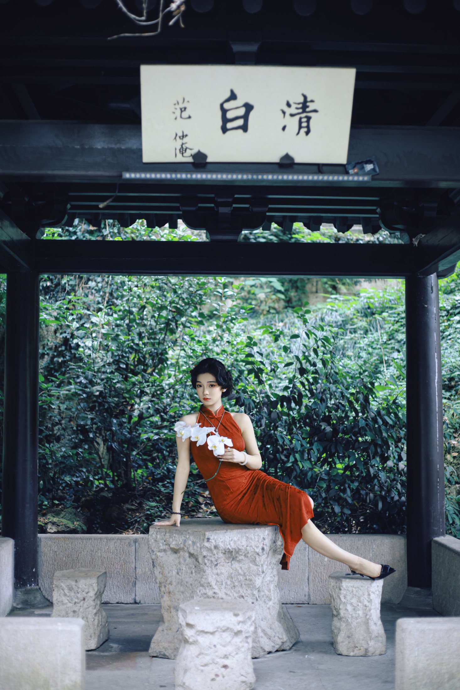 图片[5] - 无语草莓 - 《旗袍手推波 江南东方美》[28P] - 机器猫次元 - 机器猫次元