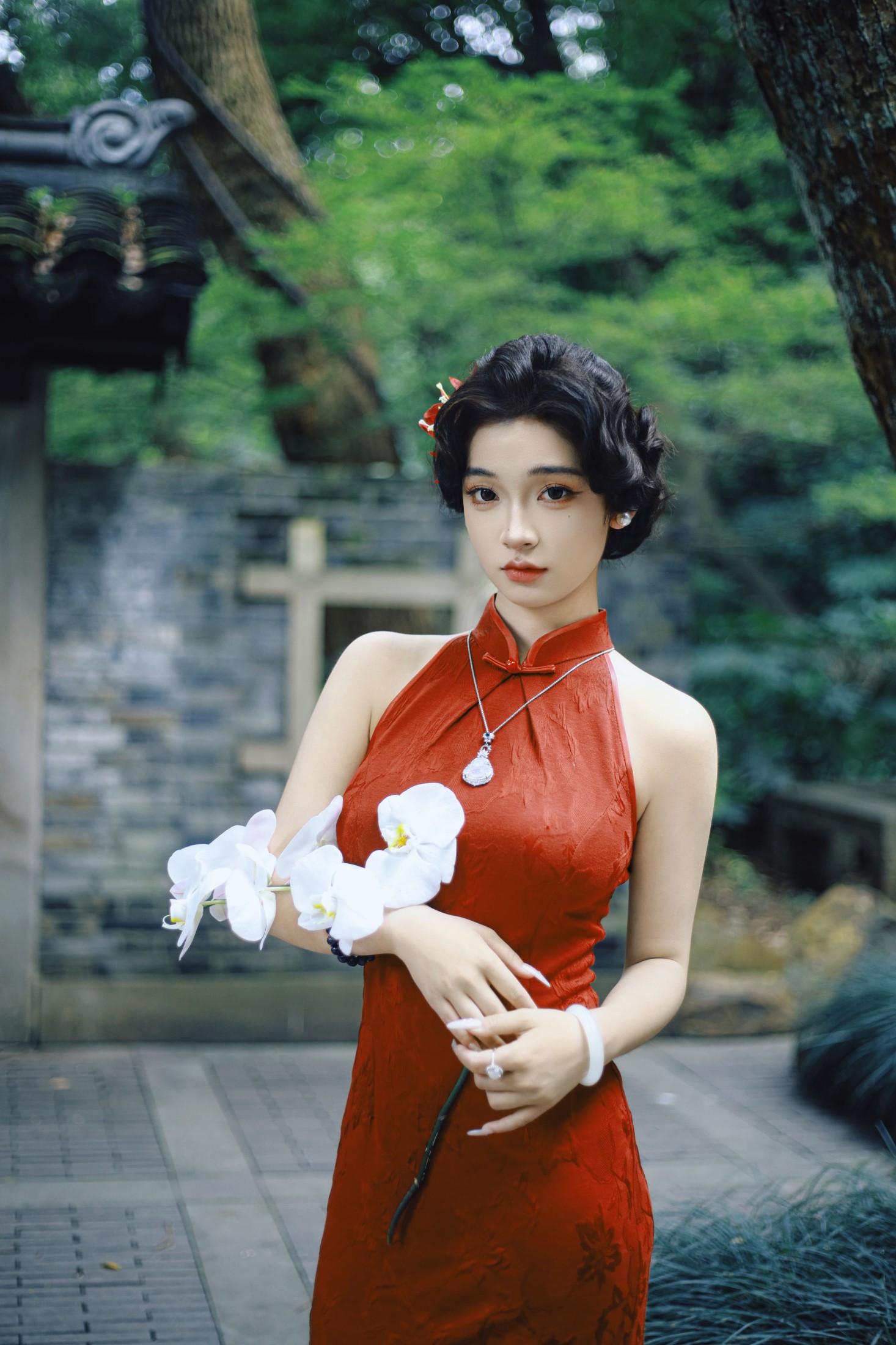 图片[8] - 无语草莓 - 《旗袍手推波 江南东方美》[28P] - 机器猫次元 - 机器猫次元