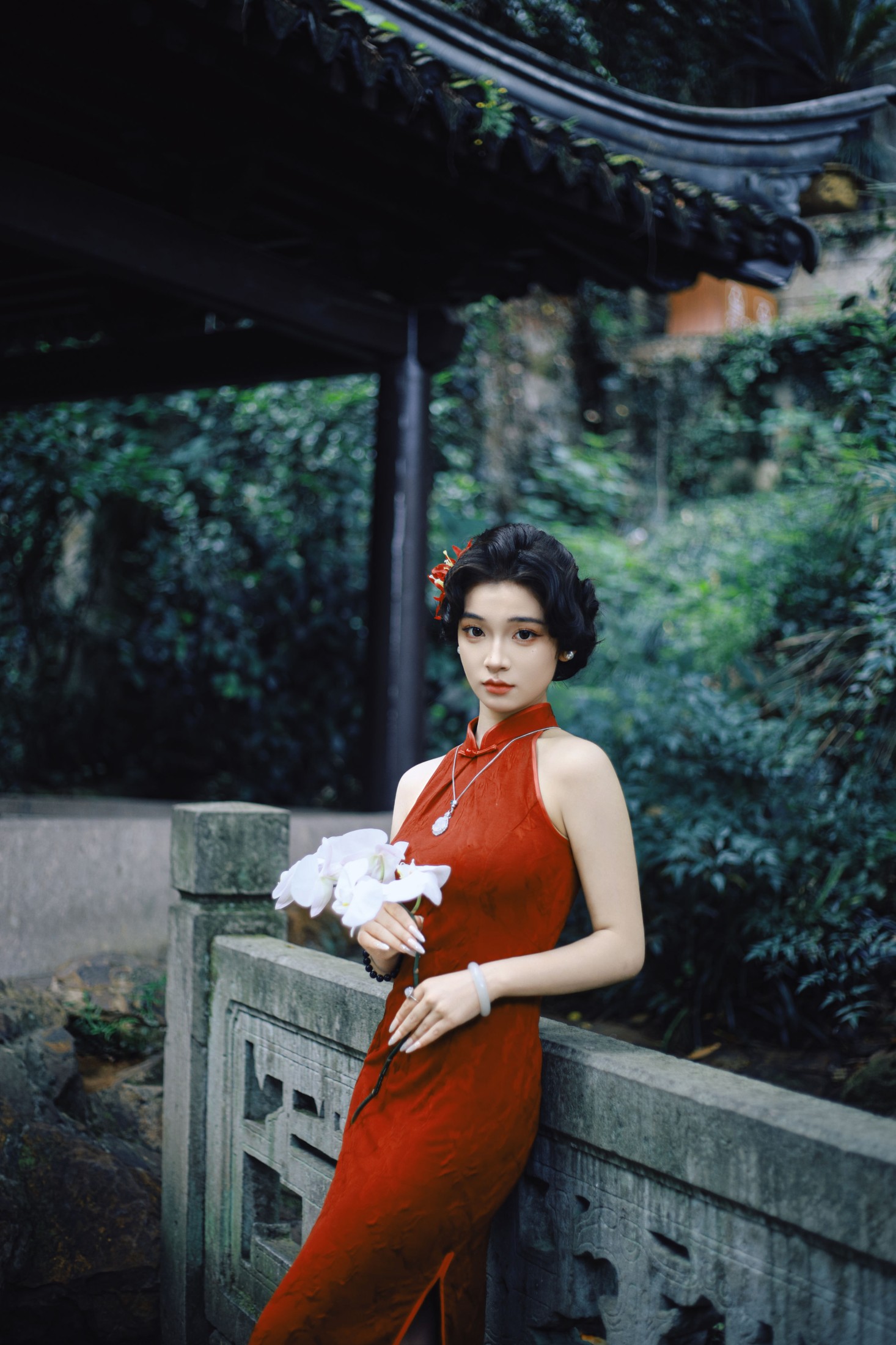 图片[4] - 无语草莓 - 《旗袍手推波 江南东方美》[28P] - 机器猫次元 - 机器猫次元