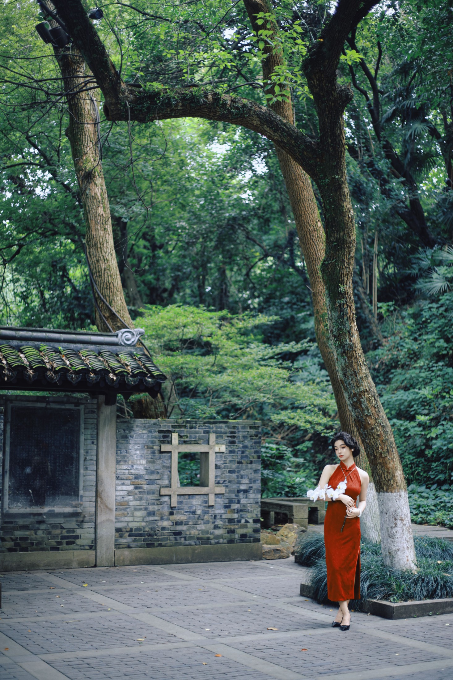 图片[7] - 无语草莓 - 《旗袍手推波 江南东方美》[28P] - 机器猫次元 - 机器猫次元