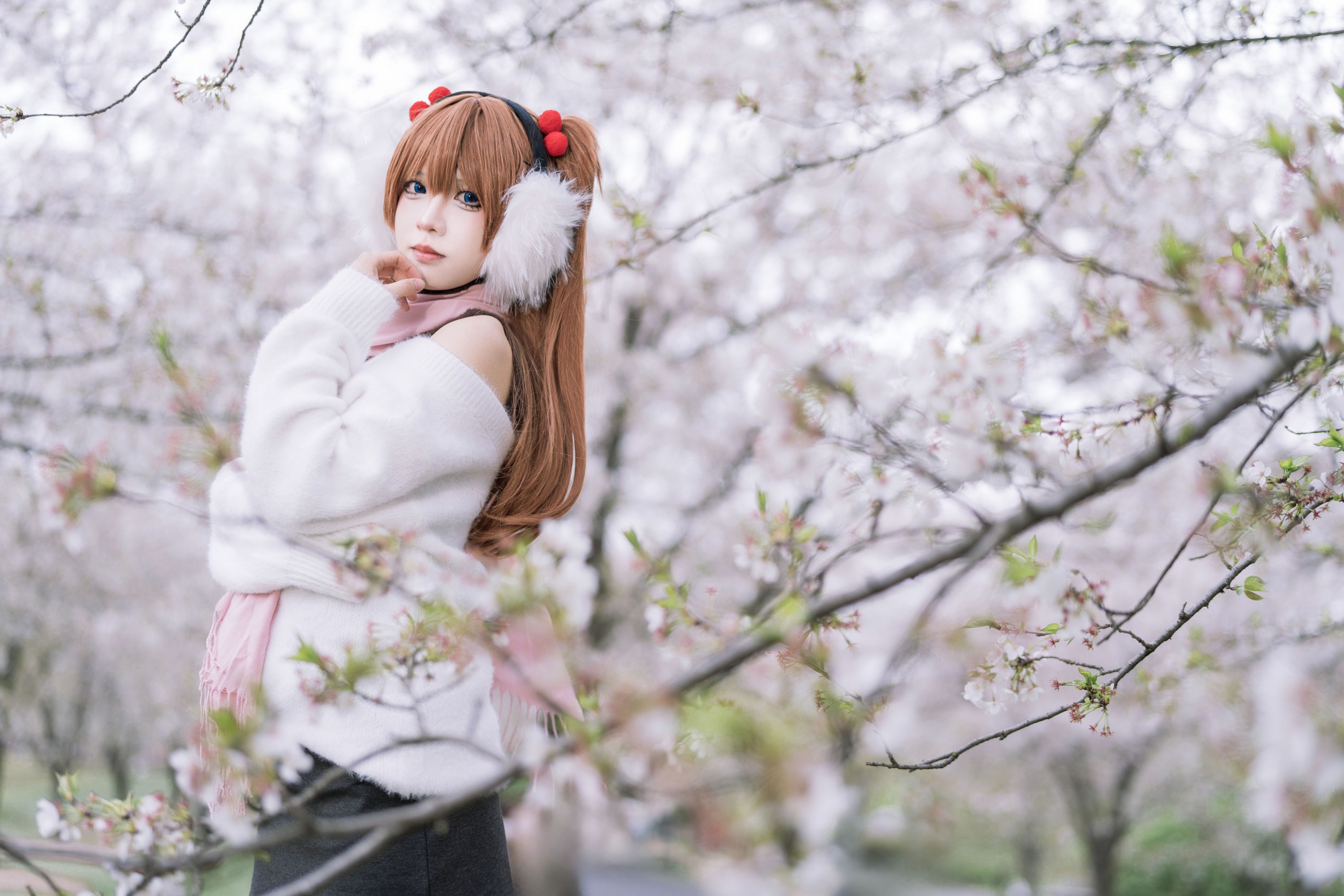 图片[1] - 挽希- 《静怡樱花林》[23P] - 机器猫次元 - 机器猫次元