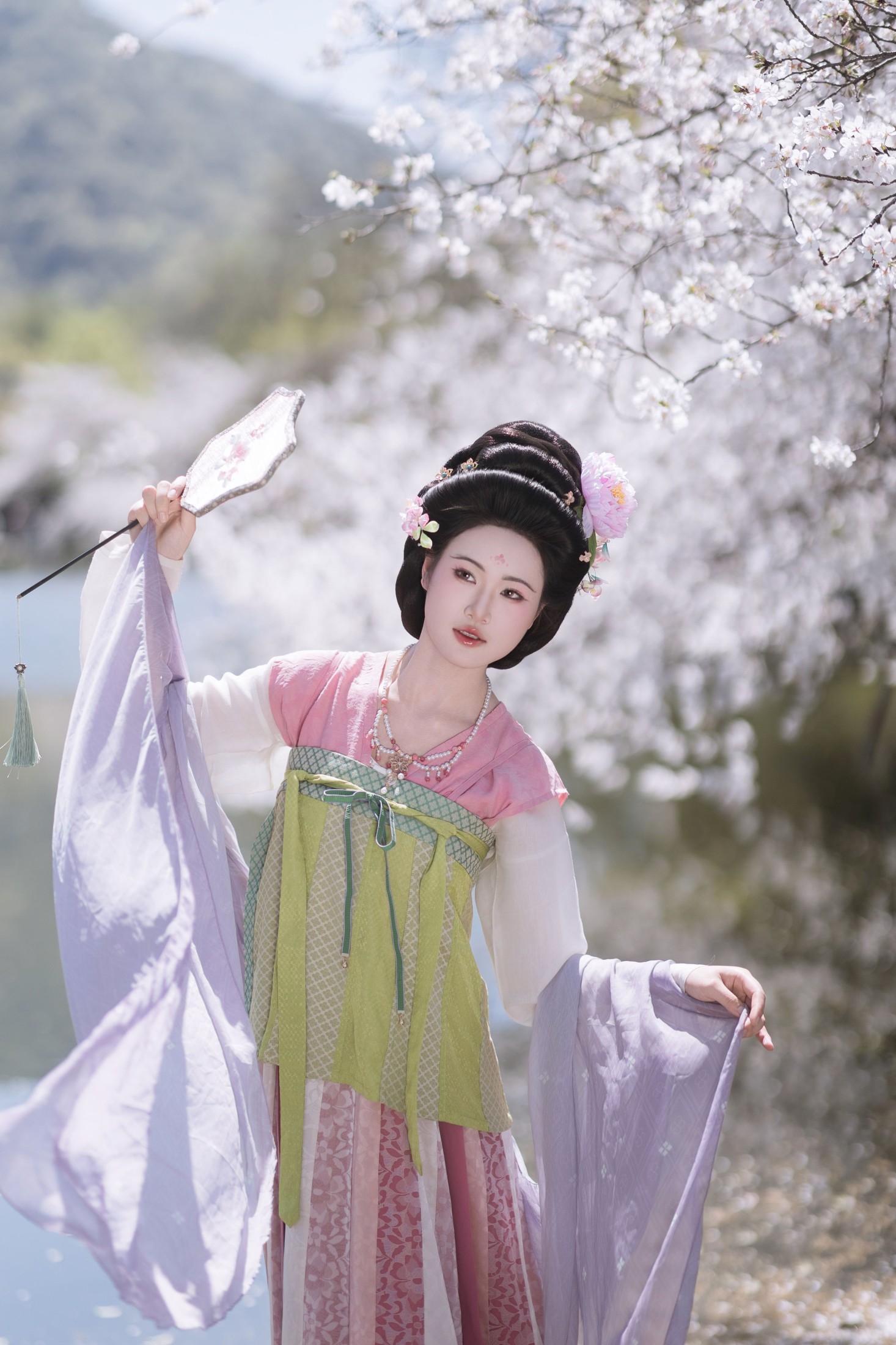 图片[1] - 是霜泠吖 - 《踏春赏樱》[66P] - 机器猫次元 - 机器猫次元