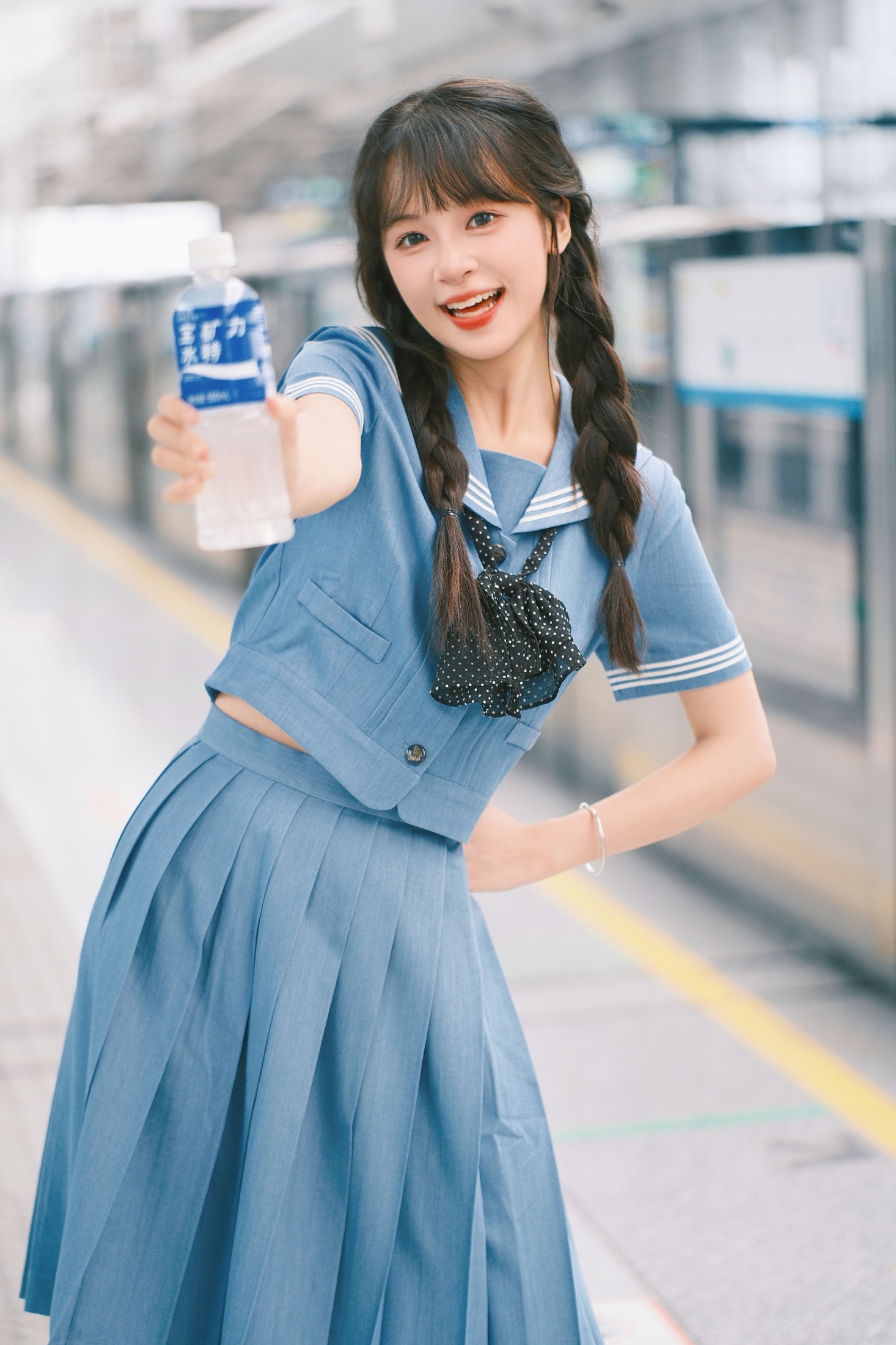 图片[7] - 夏芋小年 - 《蓝色系jk》[19P] - 机器猫次元 - 机器猫次元