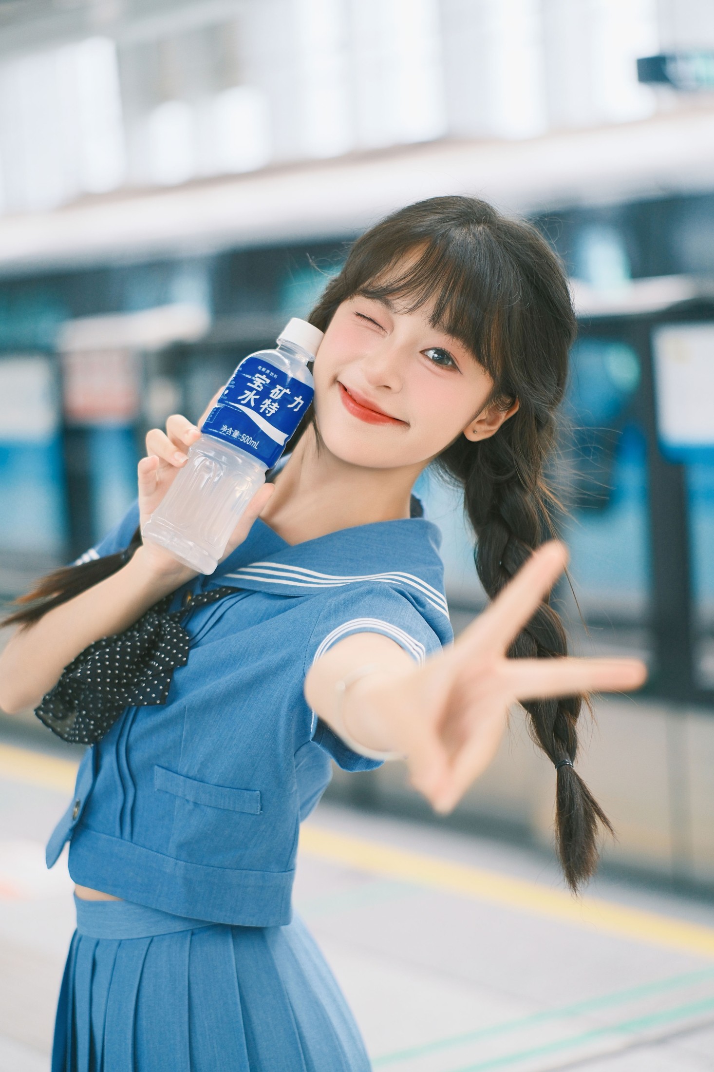 图片[6] - 夏芋小年 - 《蓝色系jk》[19P] - 机器猫次元 - 机器猫次元