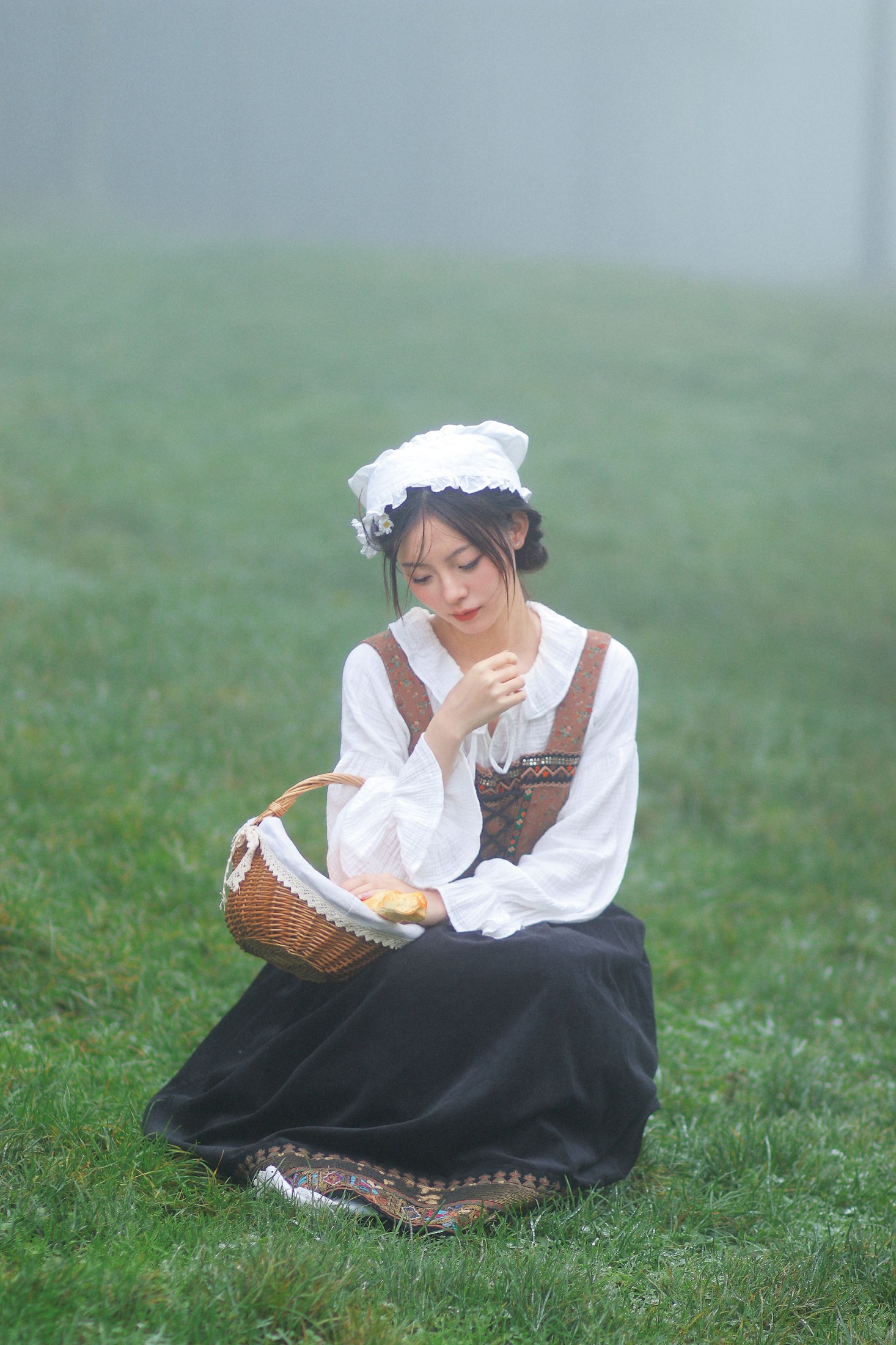 图片[1] - 鹿离 - 《迷雾森林的牧羊少女》[13P] - 机器猫次元 - 机器猫次元