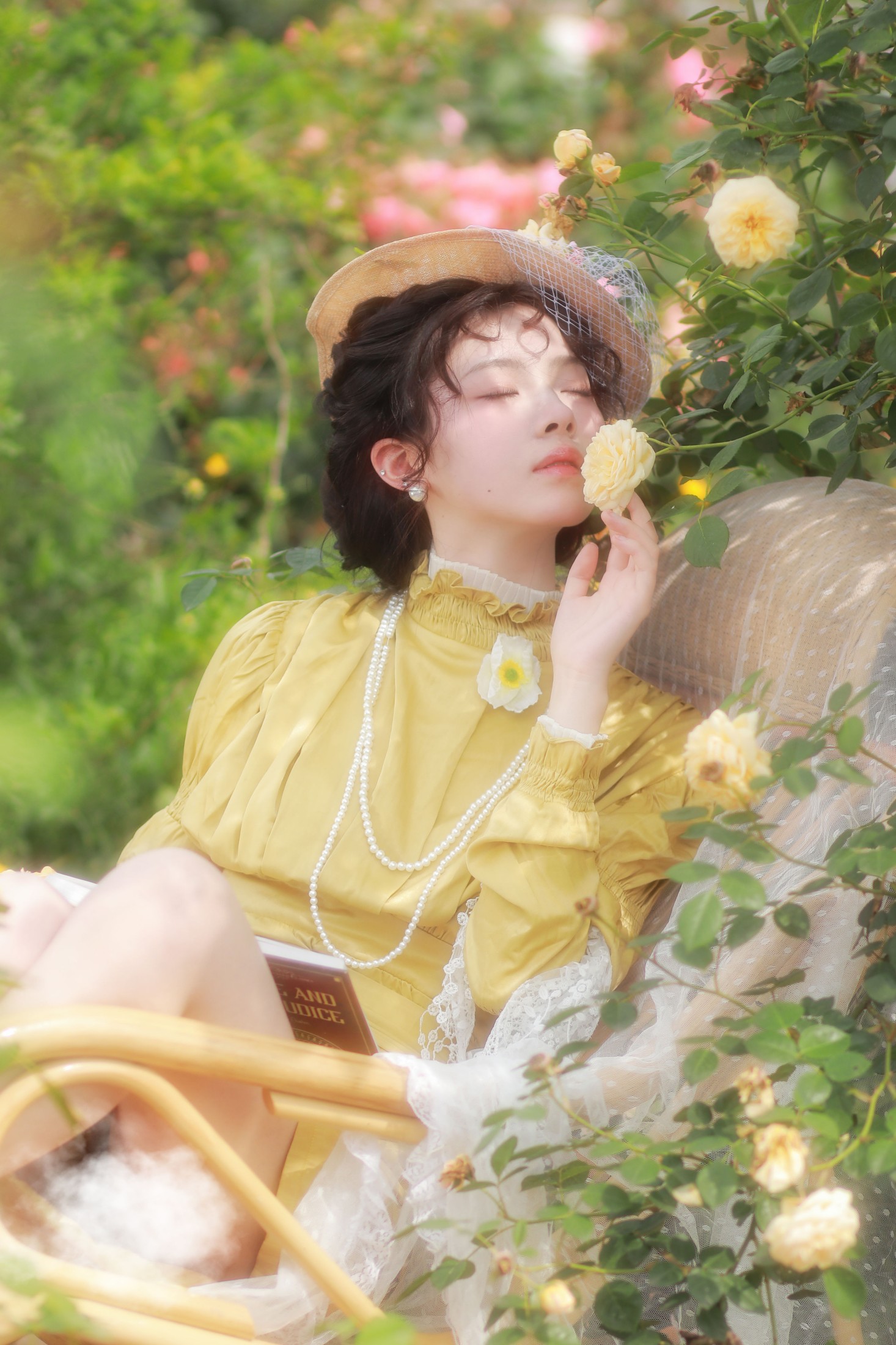 图片[8] - 鹿离 - 《庄园少女～在浪漫的小花园小憩》[16P] - 机器猫次元 - 机器猫次元