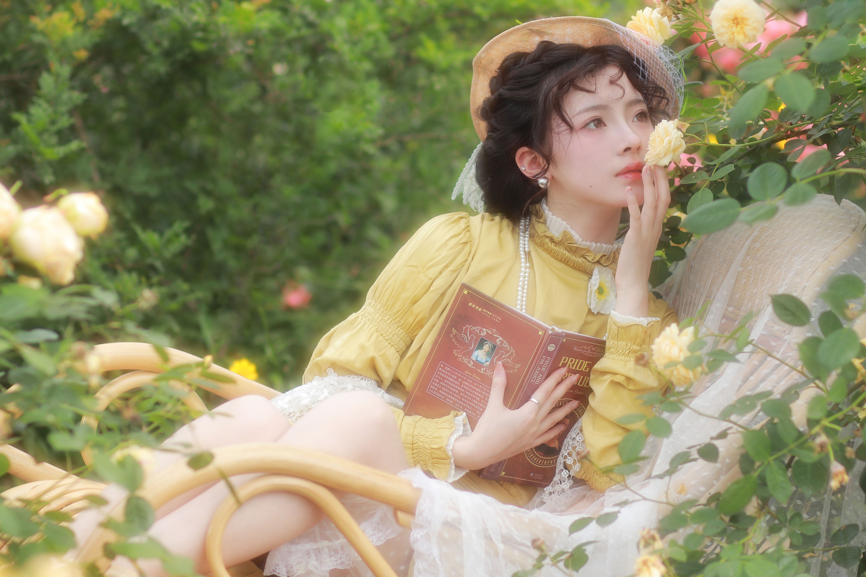 图片[3] - 鹿离 - 《庄园少女～在浪漫的小花园小憩》[16P] - 机器猫次元 - 机器猫次元
