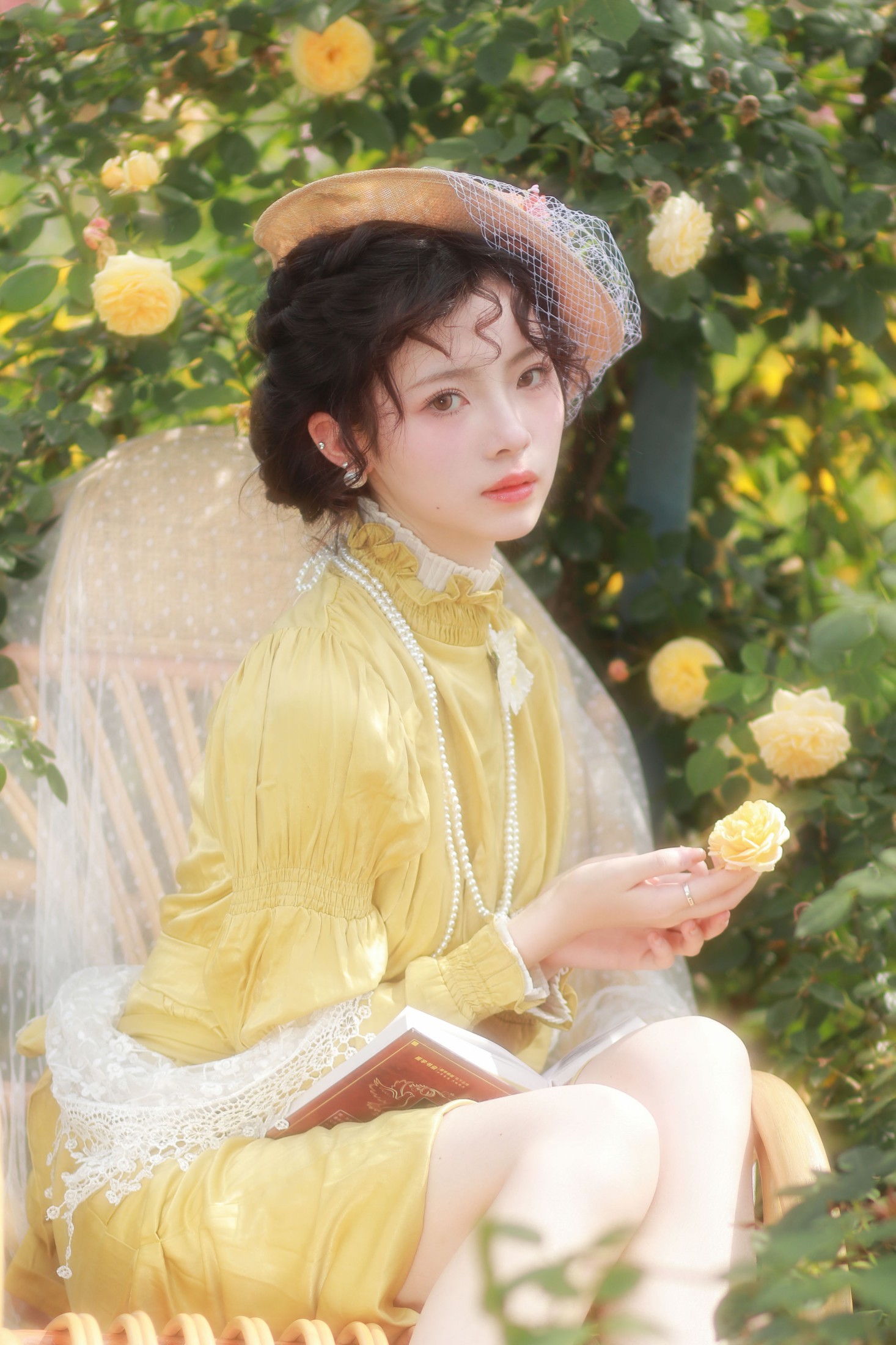 图片[6] - 鹿离 - 《庄园少女～在浪漫的小花园小憩》[16P] - 机器猫次元 - 机器猫次元